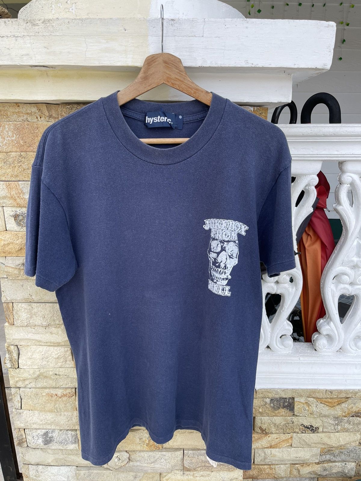 Hysteric Glamour Rare🔥Vtg Sun FADED HystericGlamour Jukebox From Hell Tee Size US M / EU 48-50 / 2 - 3 Thumbnail