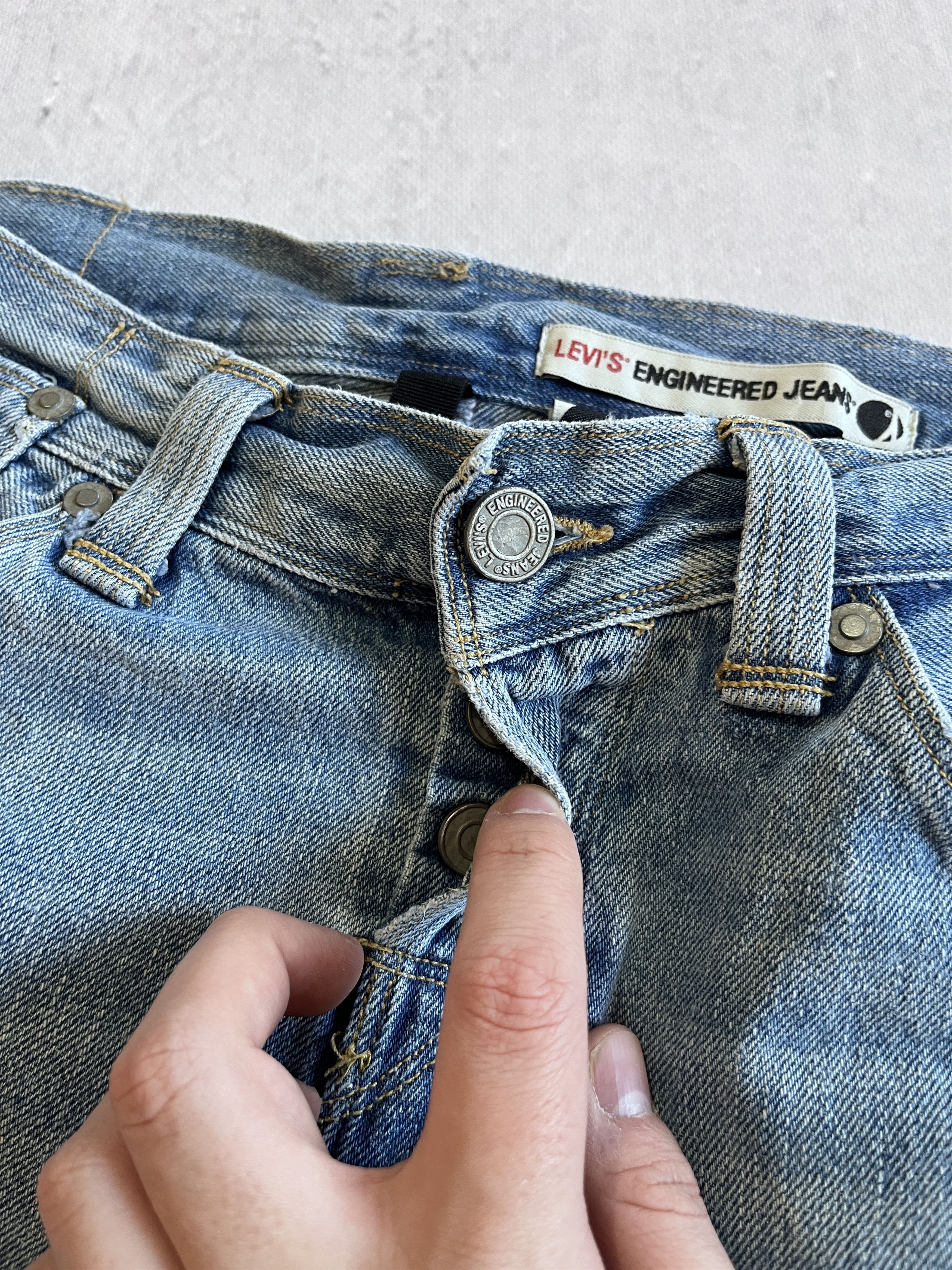 Levi's LEVI'S ENGINEERED JEANS 2006 TWISTED LEG VINTAGE Y2K DENIM Size US 30 / EU 46 - 14 Thumbnail