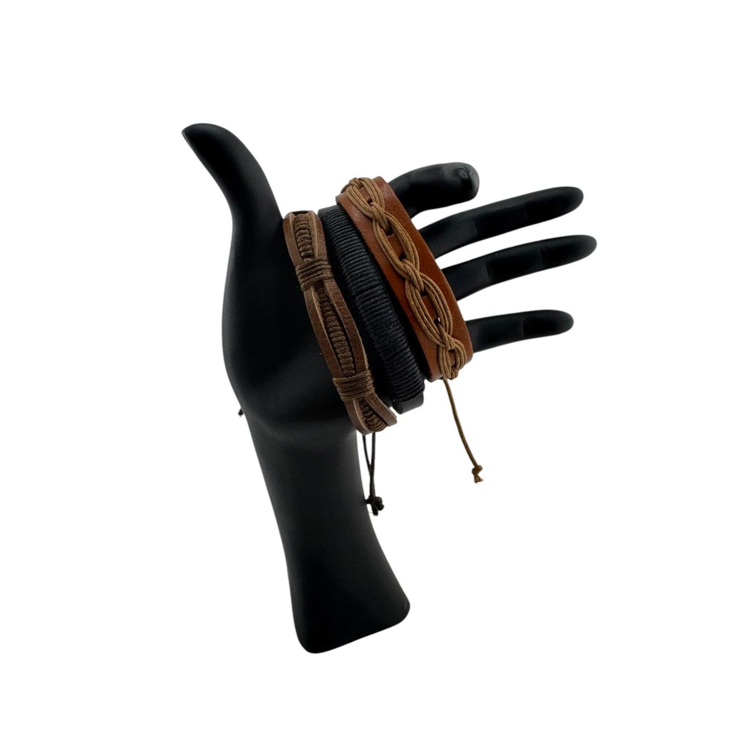 Other Trinity of Rebellion: Braided Cuff Trio for Unisex Edge Size ONE SIZE - 3 Thumbnail