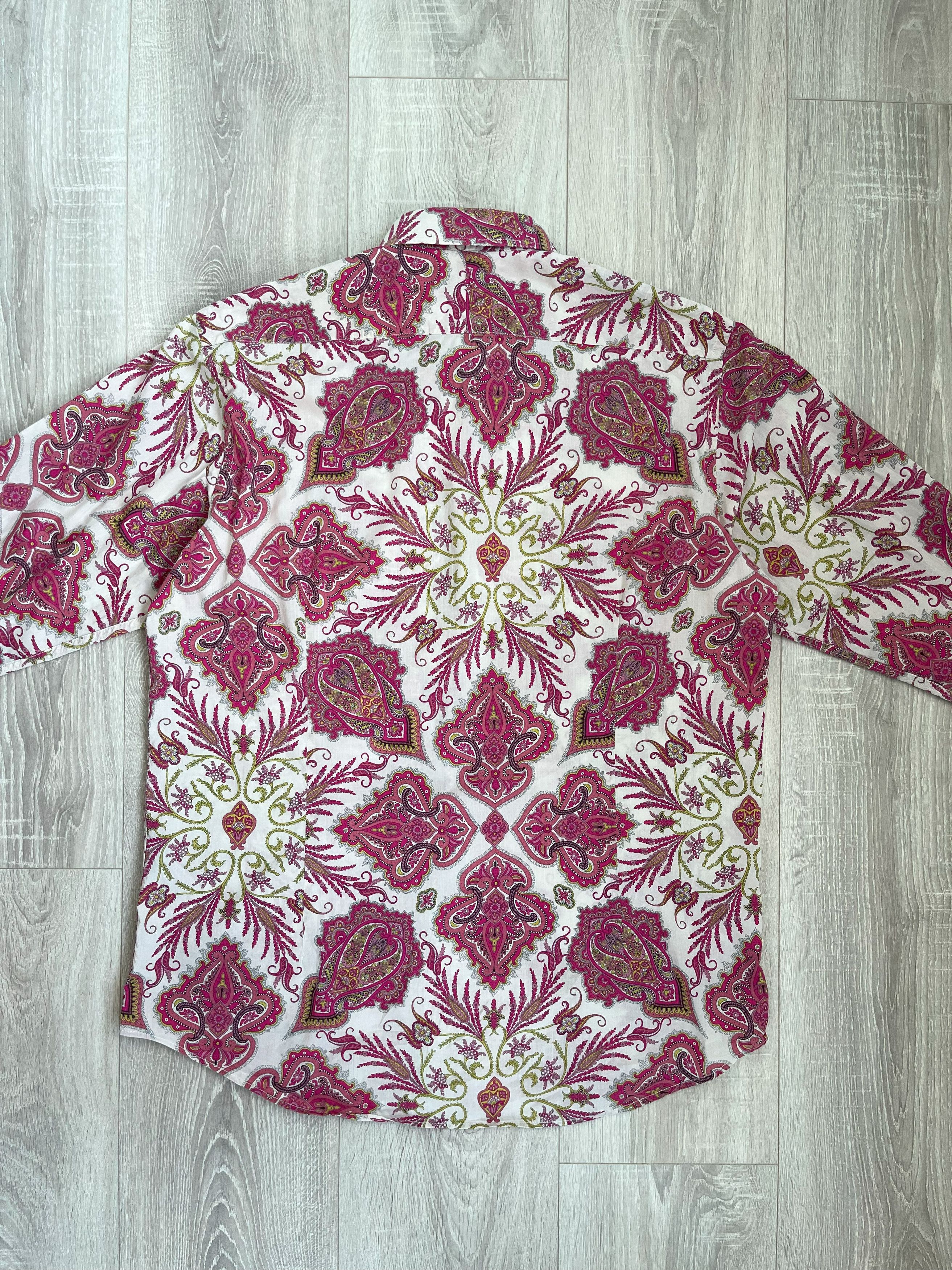 Simon Carter Simon Carter Overprinted Shirt Slim Fit Size US L / EU 52-54 / 3 - 6 Thumbnail