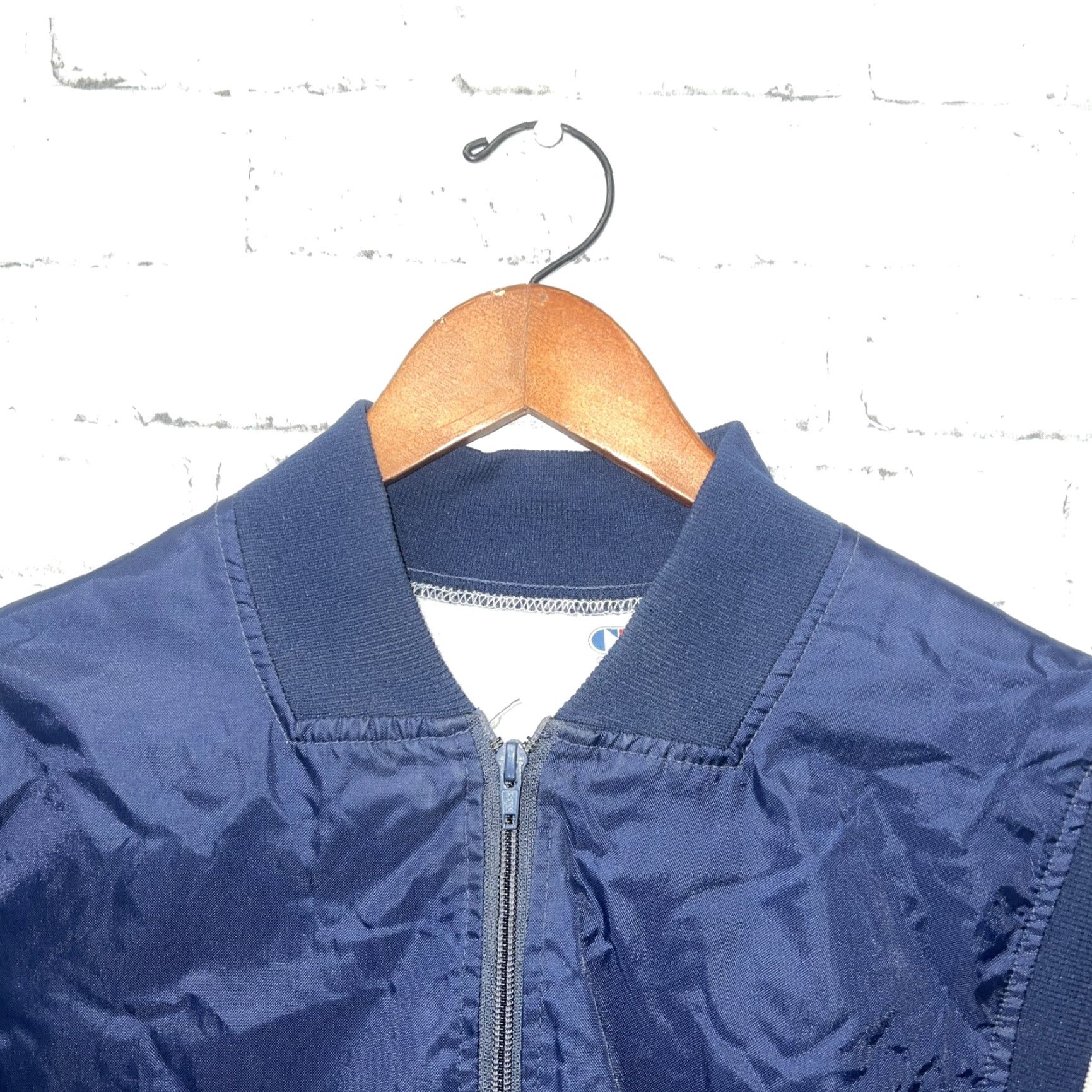 KEEN VTG Cliff Keen Athletic Blue Half Zip Nylon Jacket Mens M USA Windbreaker Jacket Size US M / EU 48-50 / 2 - 2 Thumbnail