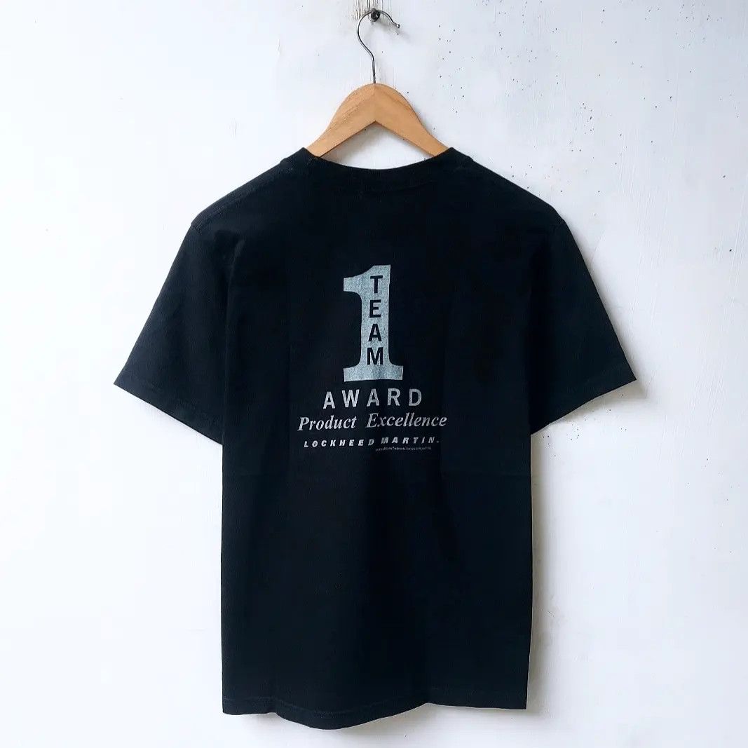 Buzz Rickson's × Vintage Vtg Buzz Rickson Lockhead Martin Tshirt Size US M / EU 48-50 / 2 - 2 Thumbnail