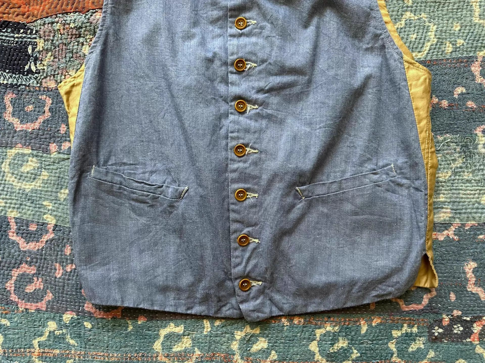 Mister Freedom Mister Freedom French Utility Vest 40 Like New Size US M / EU 48-50 / 2 - 4 Thumbnail
