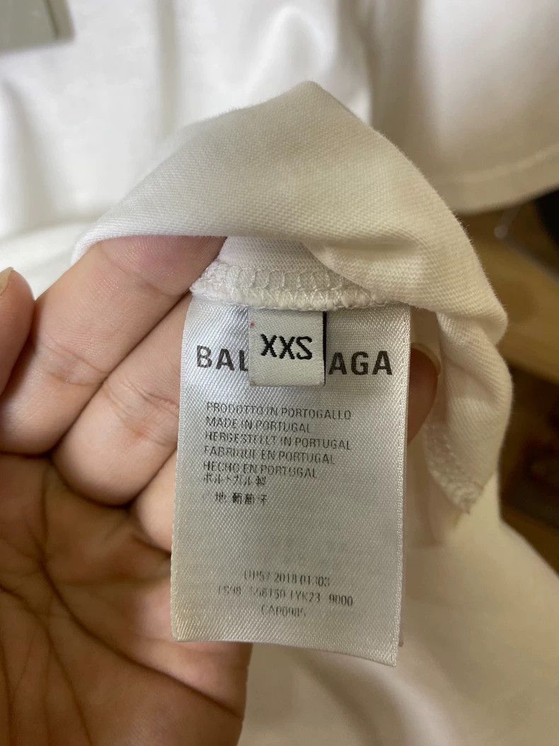 Balenciaga Balenciaga Double B Letter Logo Short Sleeve Size US XXS / EU 40 - 3 Thumbnail