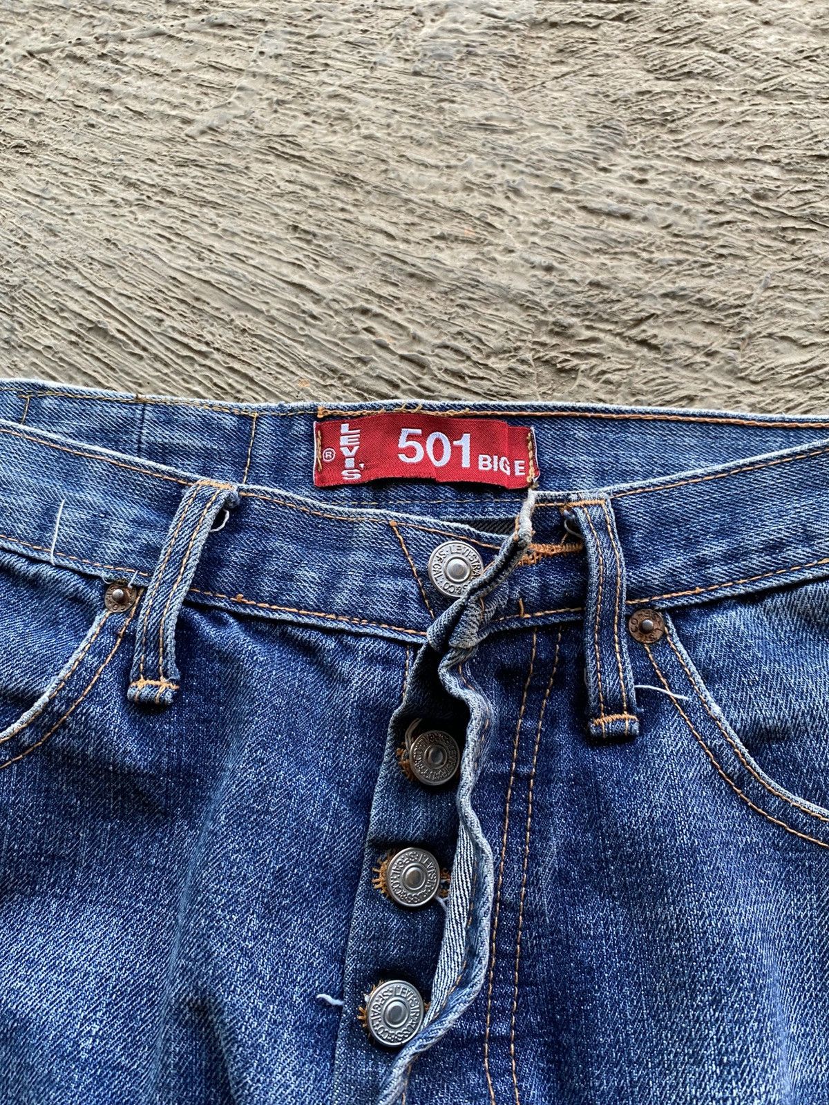 Levi's LEVI’S 501xx GARMENT SELVEDGE DENIM Size US 30 / EU 46 - 4 Thumbnail