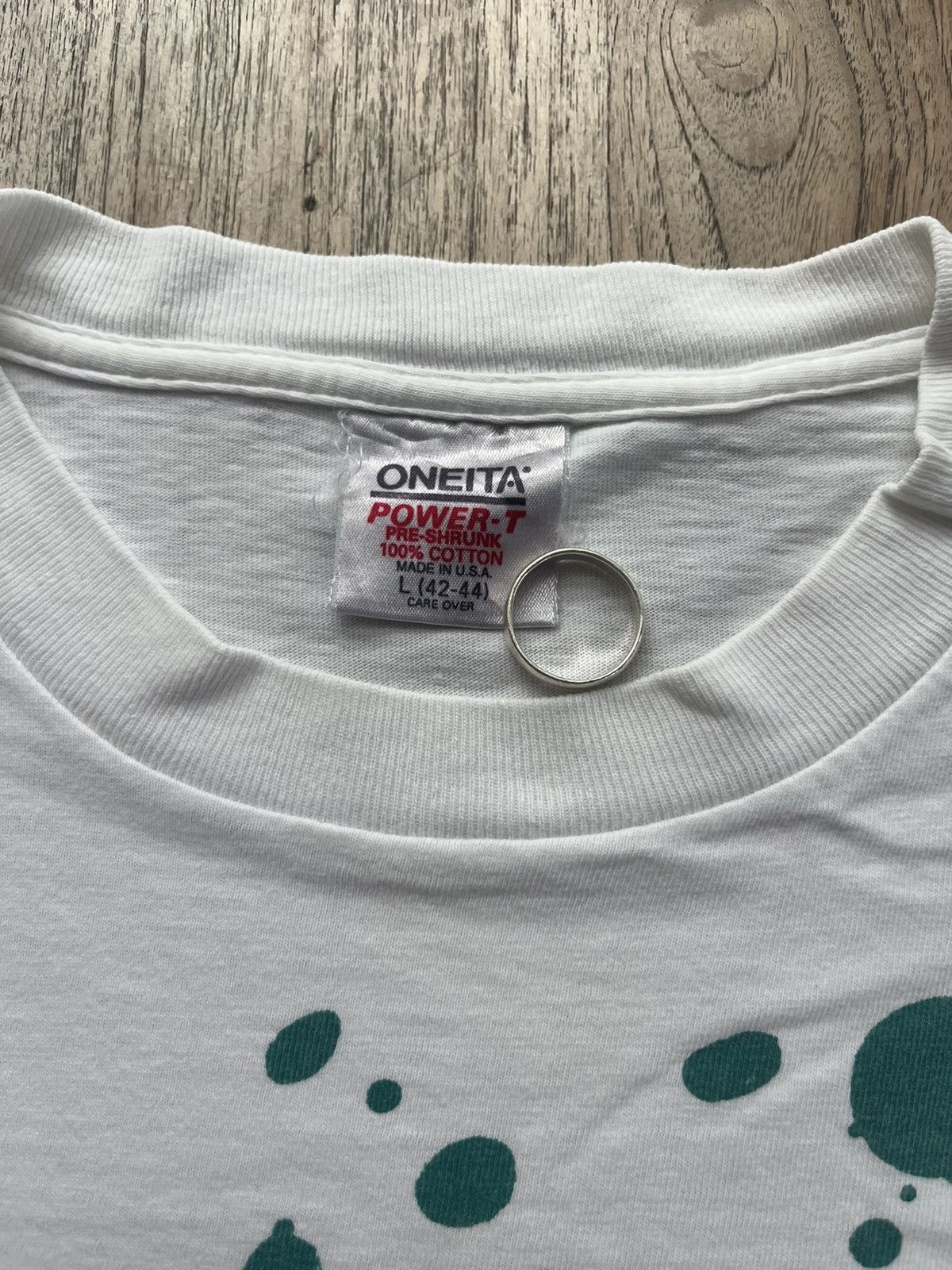 Vintage Vtg Starke Prasentationen Vom Fleck Weg Sofware 90’s Tshirt Size US L / EU 52-54 / 3 - 5 Thumbnail