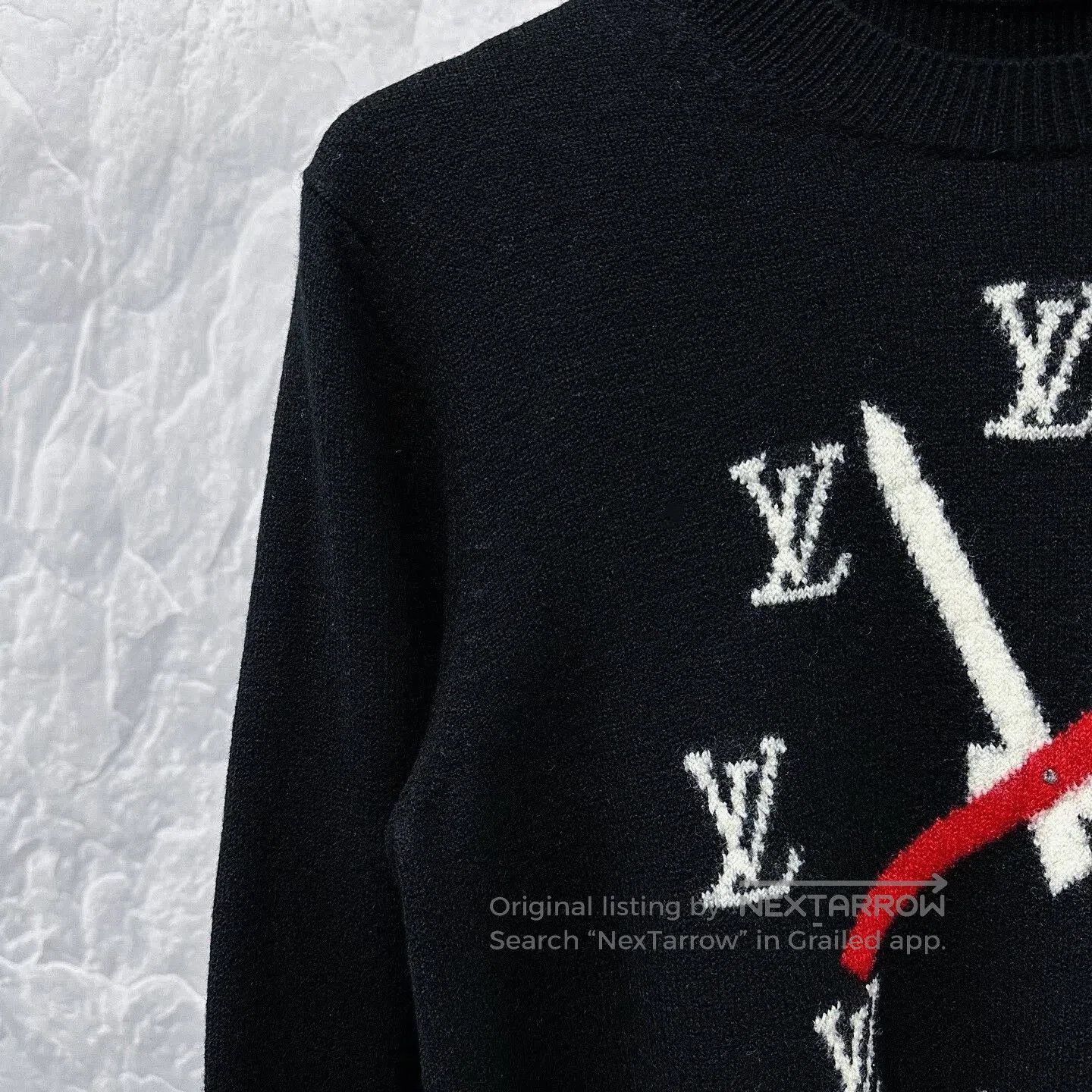 Louis Vuitton louis vuitton clock wool sweater size L. Size US L / EU 52-54 / 3 - 3 Thumbnail