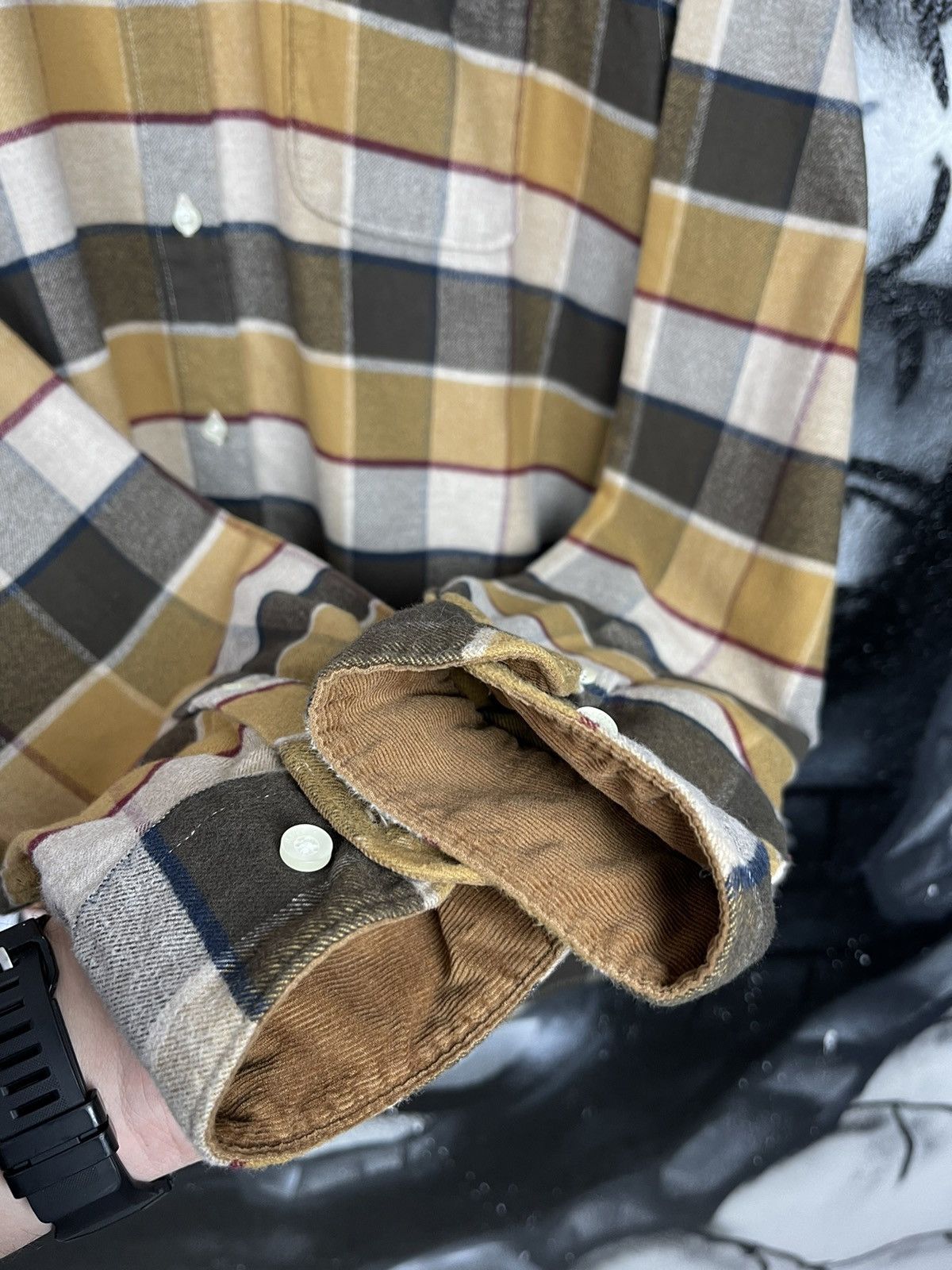 Barbour Barbour Valley Check Flannel Shirt Tailored Fit Men’s SizeXL Size US XL / EU 56 / 4 - 9 Thumbnail