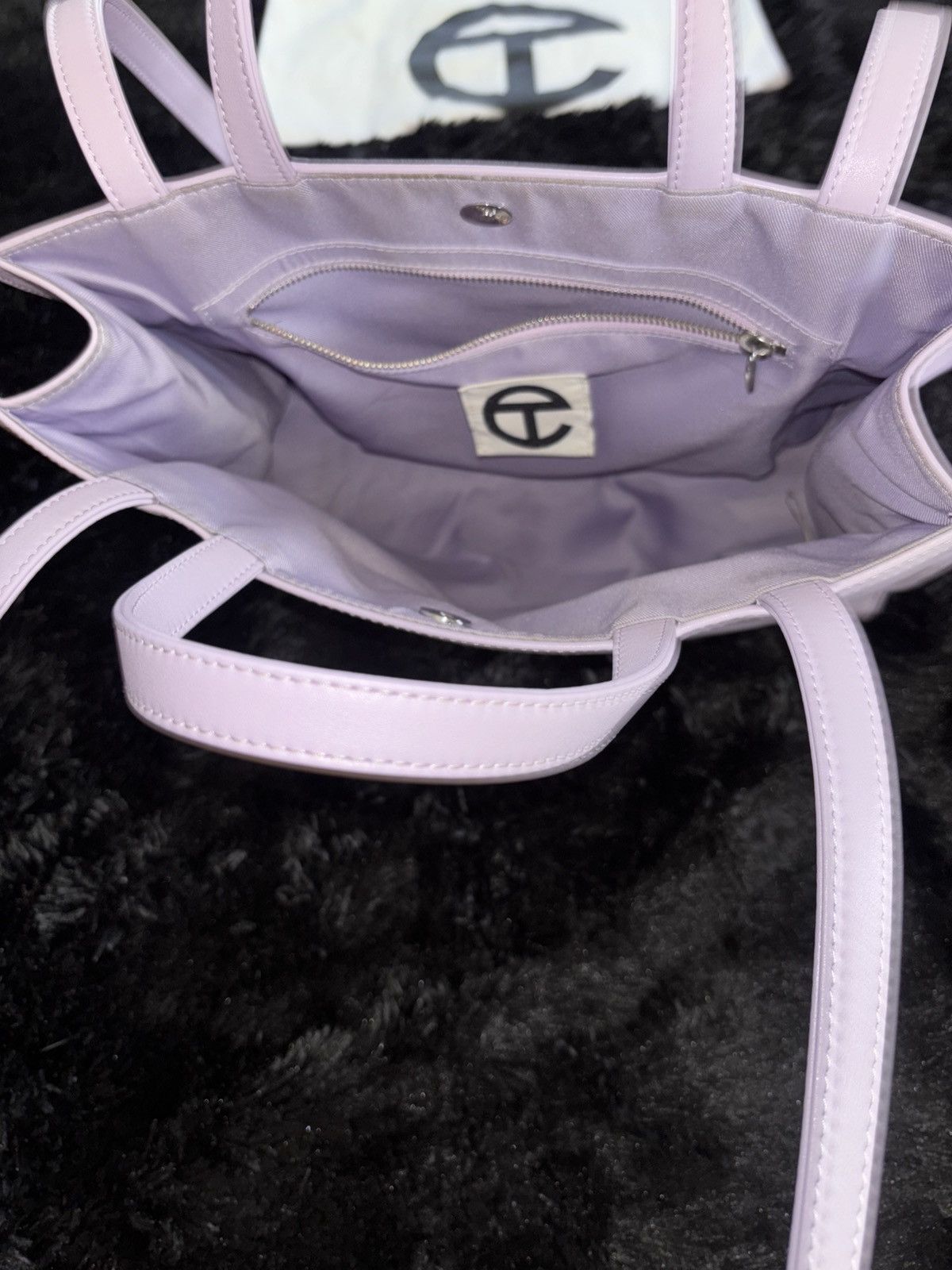 Telfar TELFAR LAVENDER LARGE SHOPPER BAG Size ONE SIZE - 3 Thumbnail