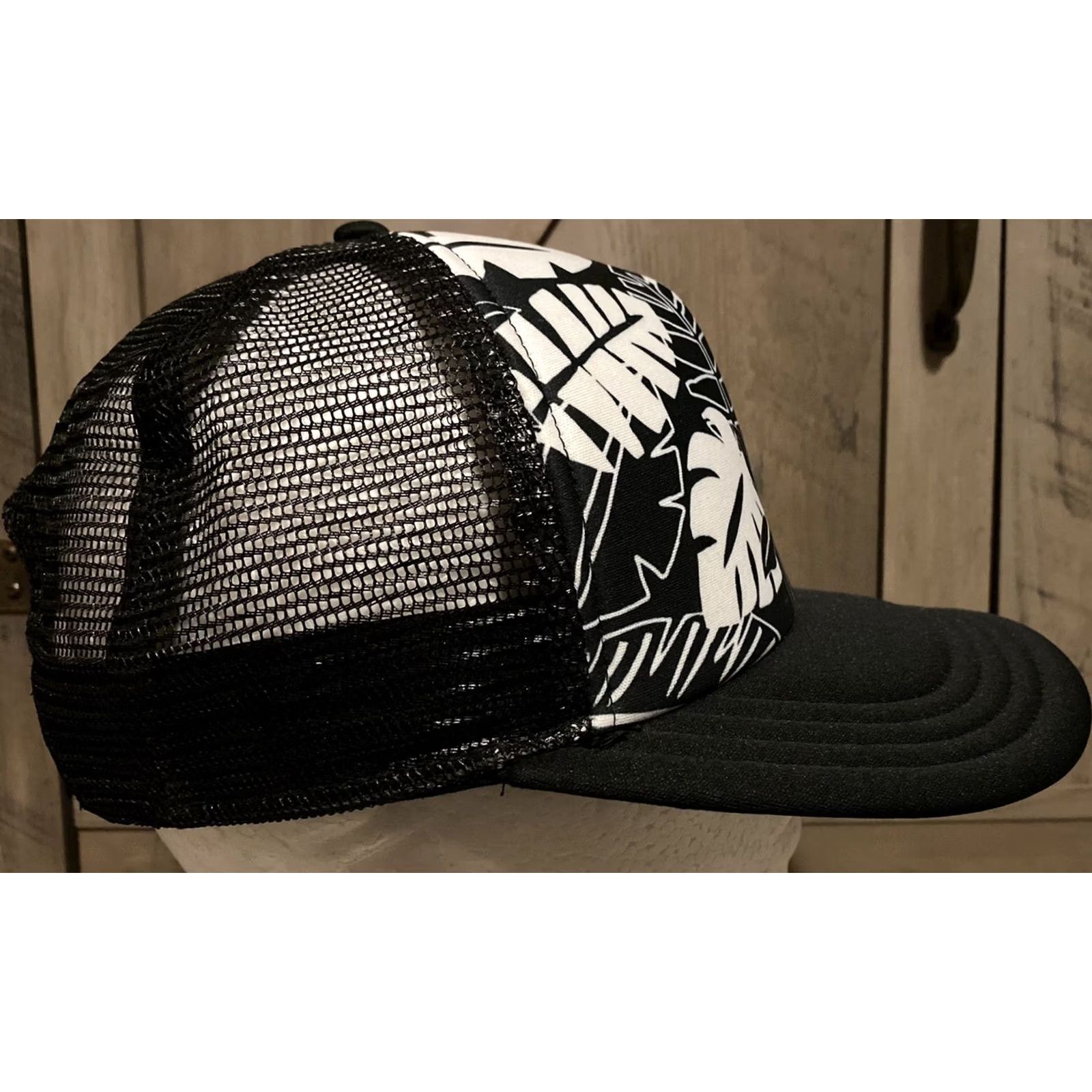 Dakine DA KINE HAWAII Trucker Hat Floral Pattern Adjustable Snapback Black/White Adult One Size Multicolor Womens Colorful Hats Size ONE SIZE - 4 Thumbnail