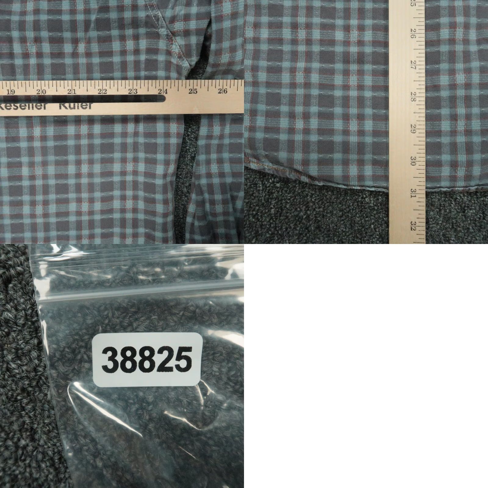 Vintage - Maximizes Search Visibility: Combines key terms like "Ryan Michael'S" and "Plaid Long Sleeve Shirt" which directly target the Size US XXL / EU 58 / 5 - 8 Thumbnail