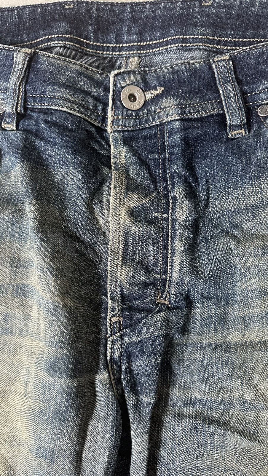 Diesel VINTAGE DIESEL INDUSTRY ZAGHOR BOOTCUT JEANS HEMMED Size US 34 / EU 50 - 6 Thumbnail