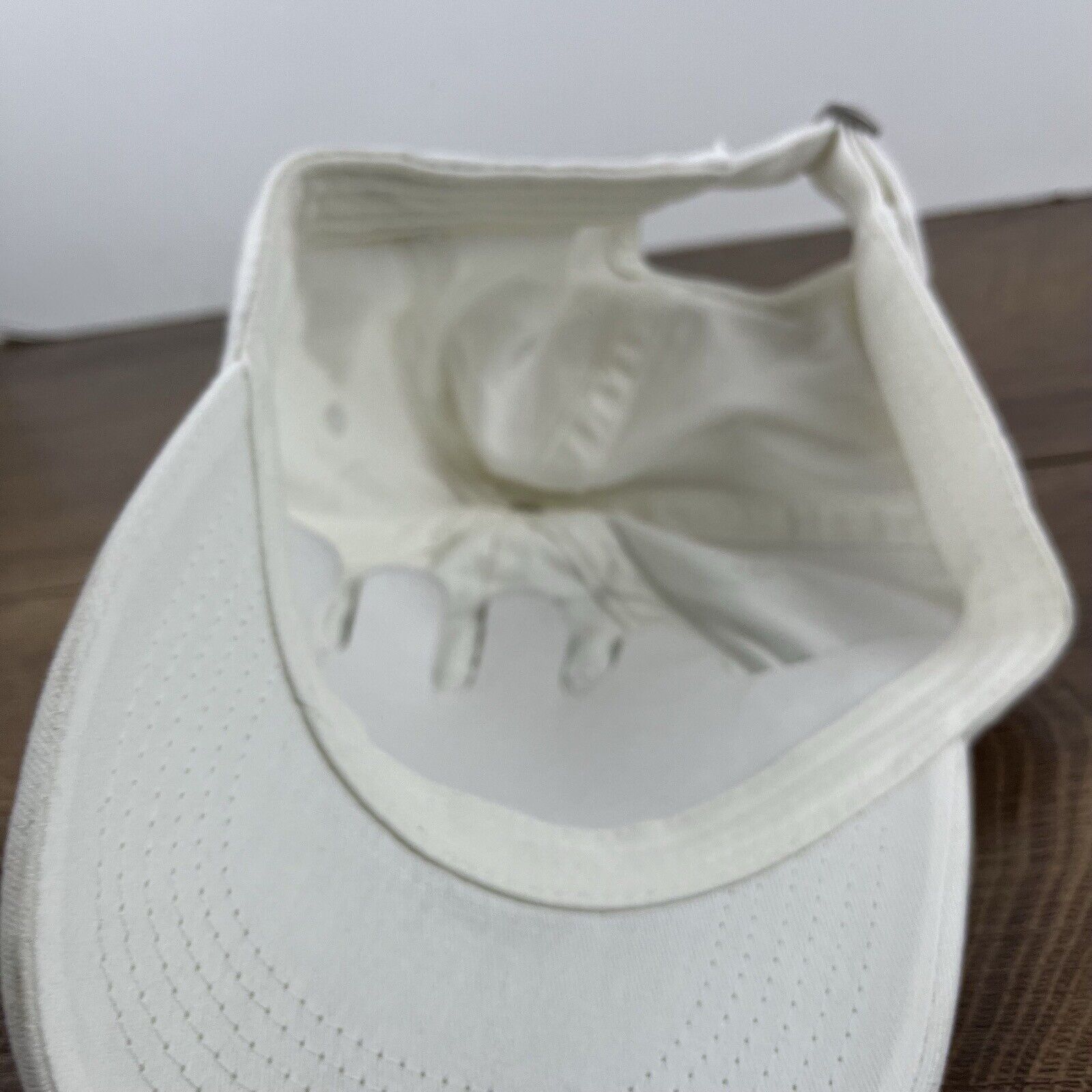 Other Plain White Running Hat Athletic White Cap Hat Adjustable Ha Size ONE SIZE - 14 Thumbnail