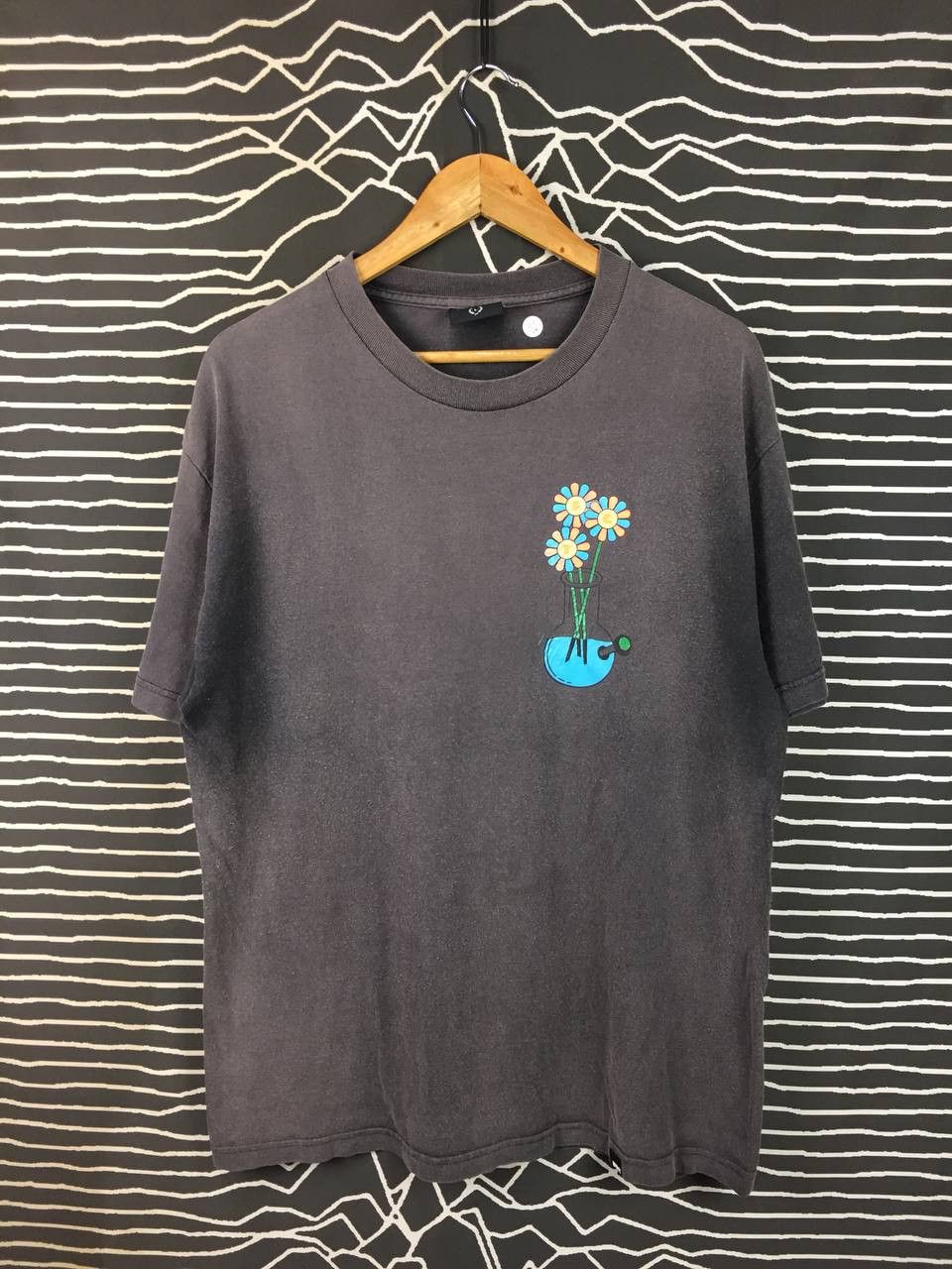 FTC Vtg FTC For The City Skateboards Flower Flask Graphic Tee Size US L / EU 52-54 / 3 - 1 Thumbnail