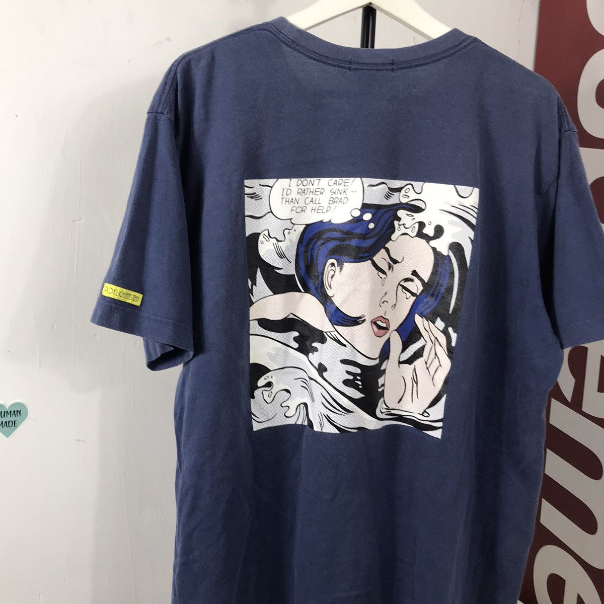 Arts & Science Roy Lichtenstein Girl With Hair Ribbon Art Tee Size US XL / EU 56 / 4 - 2 Thumbnail