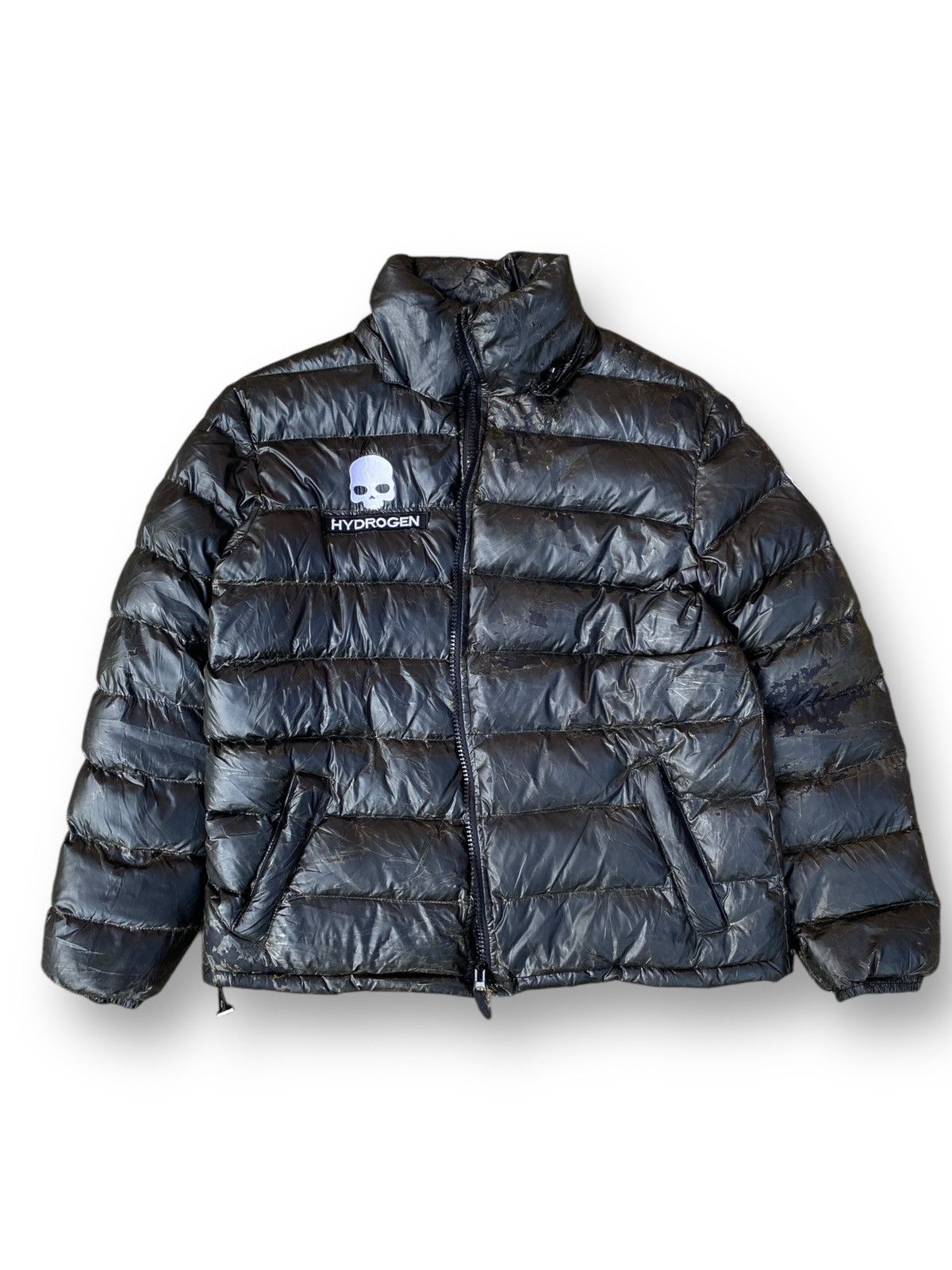 HYDROGEN × Vintage Vintage Hydrogen Embroidery Logo Spell Out Puffer. #C7 Size US L / EU 52-54 / 3 - 2 Thumbnail