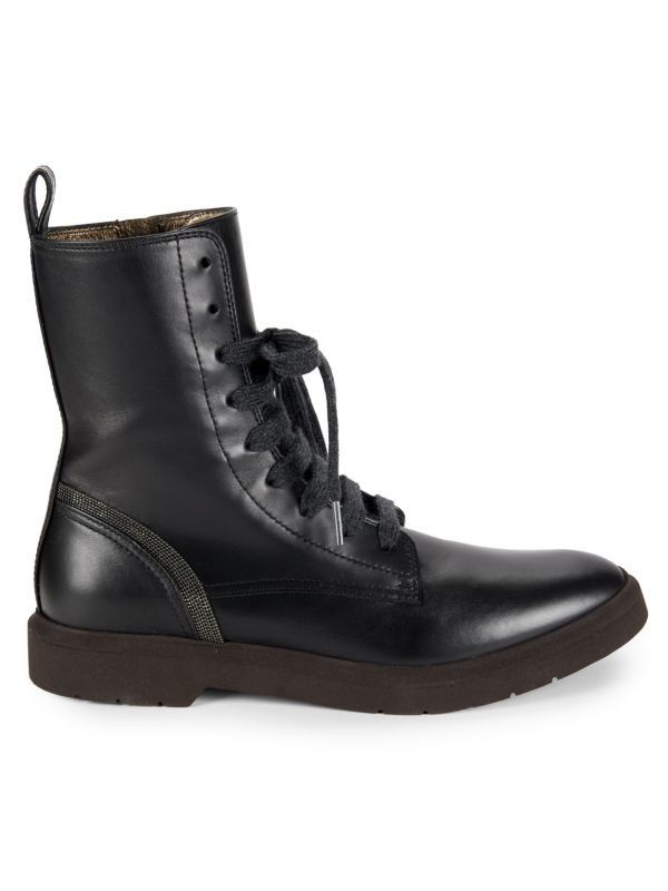 Brunello Cucinelli o1y0725 Ankle Boots in Black Size US 11 / IT 41 - 1 Thumbnail