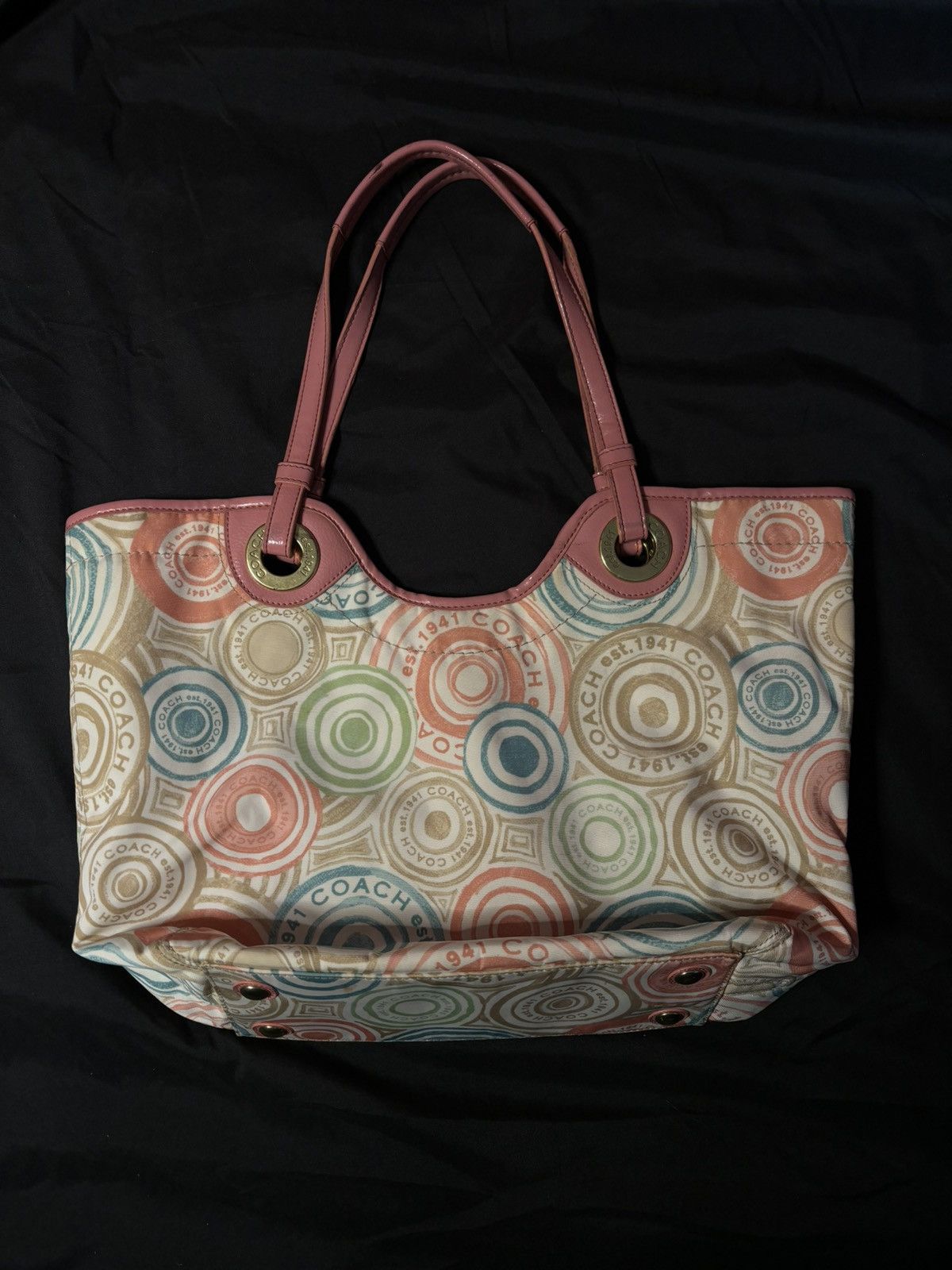 Coach Coach The Beach Print Tote Bag Size ONE SIZE - 2 Thumbnail
