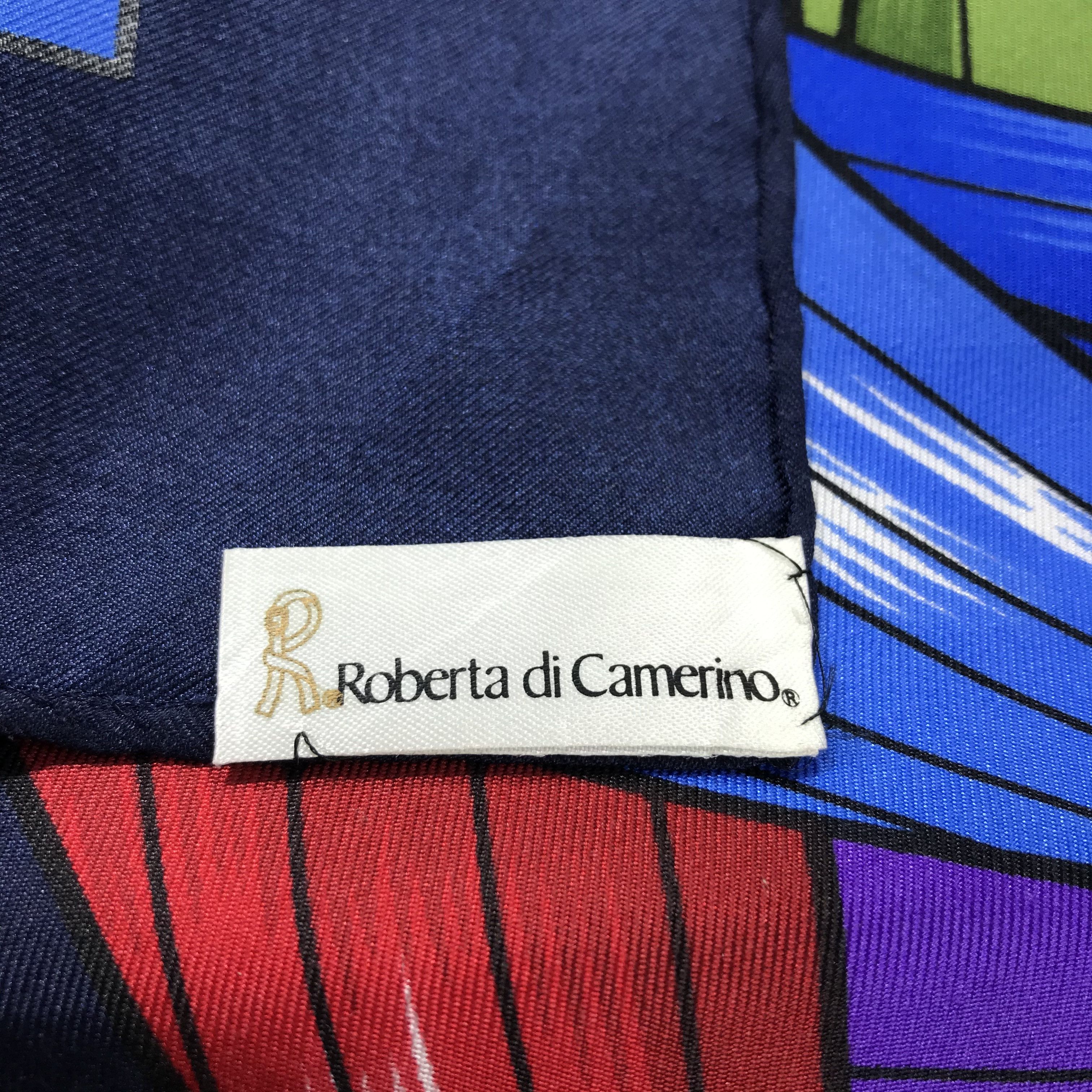 Roberta di Camerino Roberta Di Camerino Silk Scarf M105 Size ONE SIZE - 8 Thumbnail