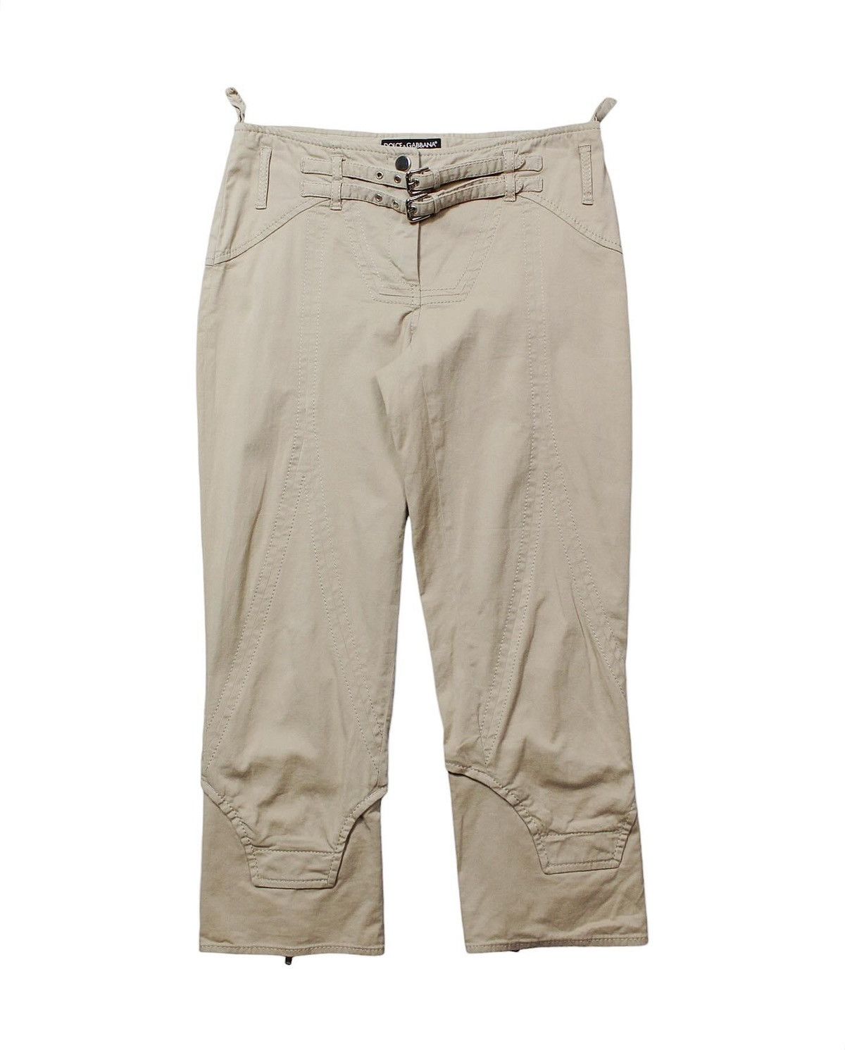 Designer × Dolce & Gabbana 1990S DOLCE GABBANA WOMEN UTILITY PANTS Size 36" / US 14 / IT 50 - 1 Thumbnail