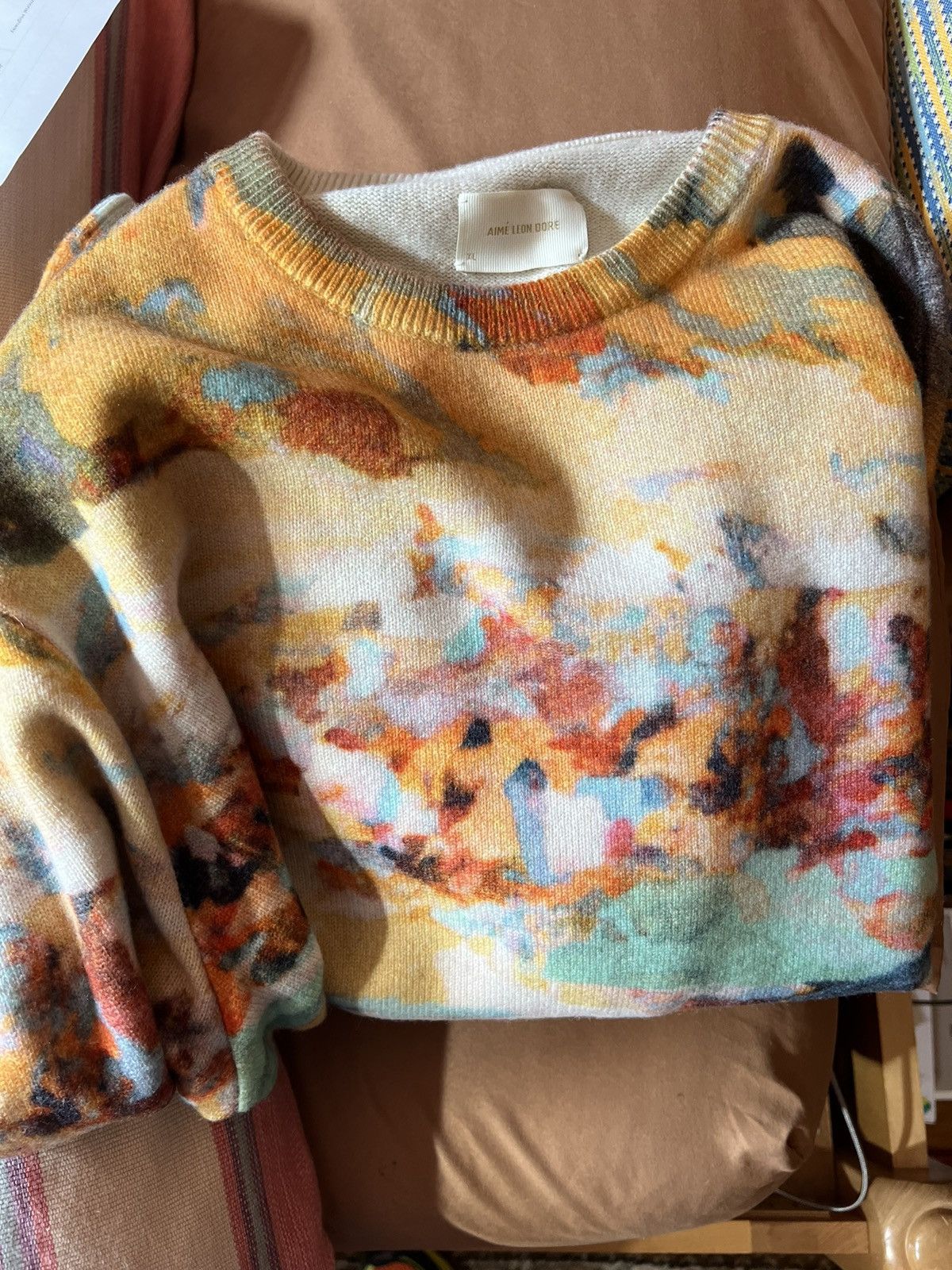 Aime Leon Dore Landscape Sweater Size US XL / EU 56 / 4 - 2 Thumbnail