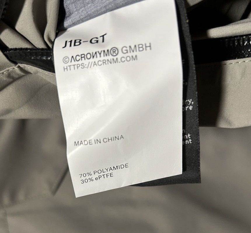 Acronym × Errolson Hugh Acronym J1B-GT Raf Green FW2021 Size US XL / EU 56 / 4 - 6 Thumbnail