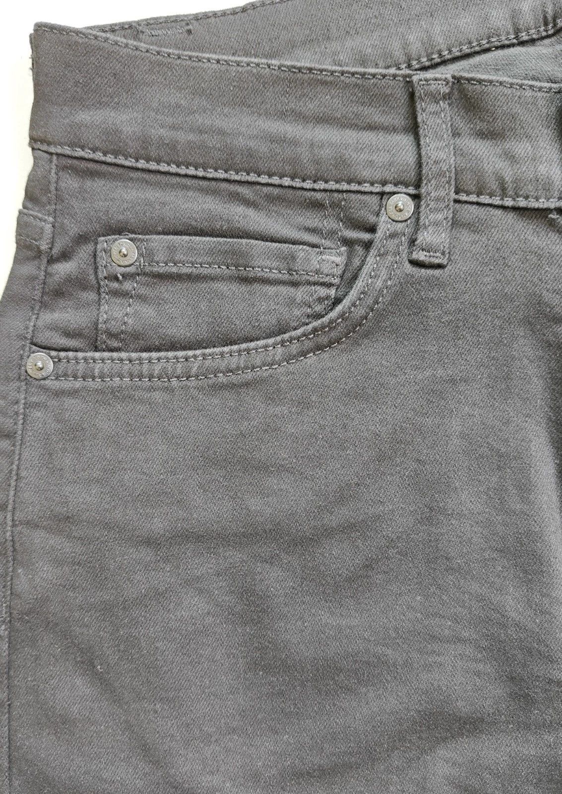 7 For All Mankind 7 For All ManKind slimmy Black Onyx Jeans T / 6036 Size US 31 - 4 Thumbnail