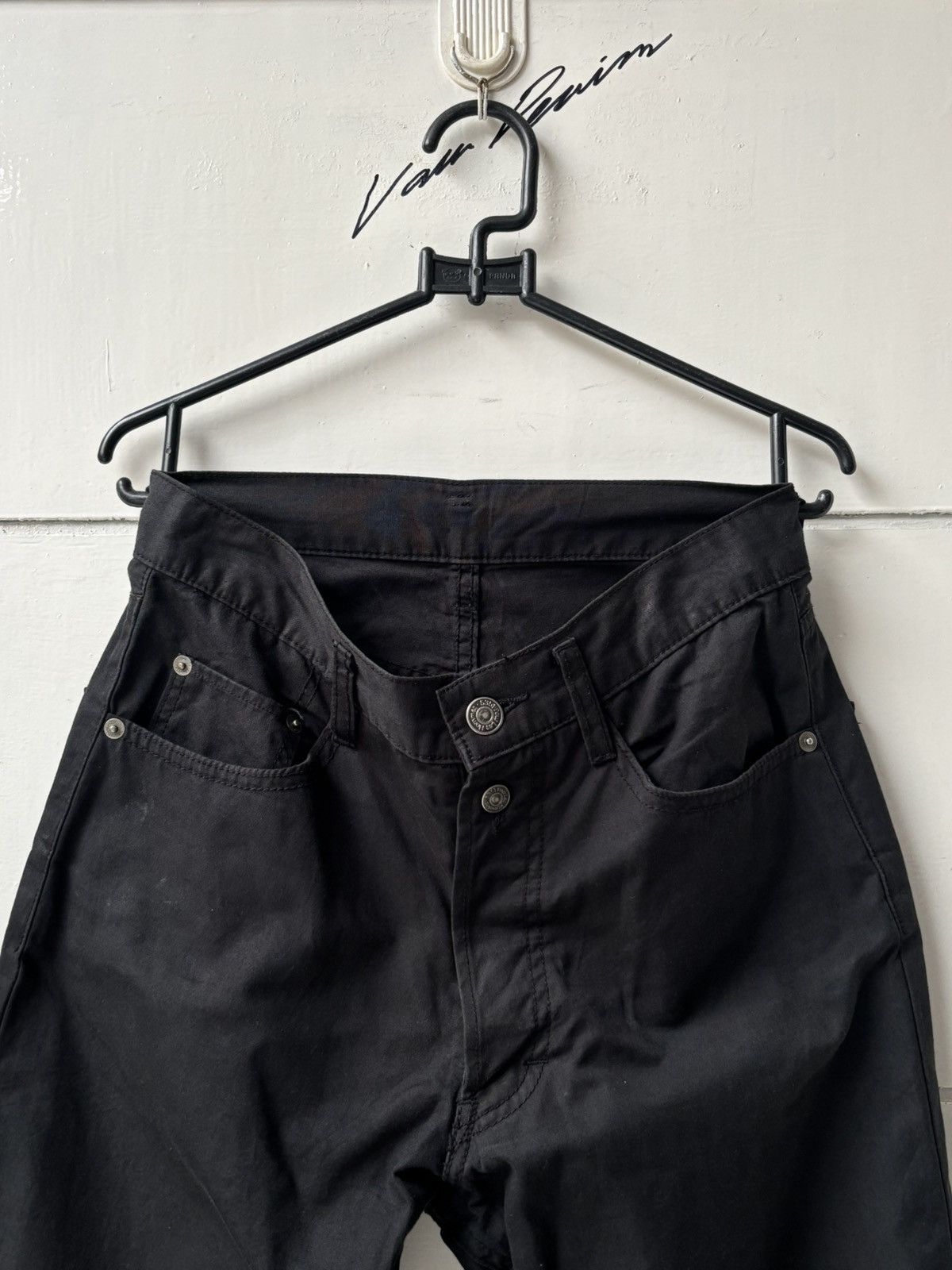 5351 POUR LES HOMMES 5351 Pour Les Hommes Black Pants Size US 26 / EU 42 - 2 Thumbnail