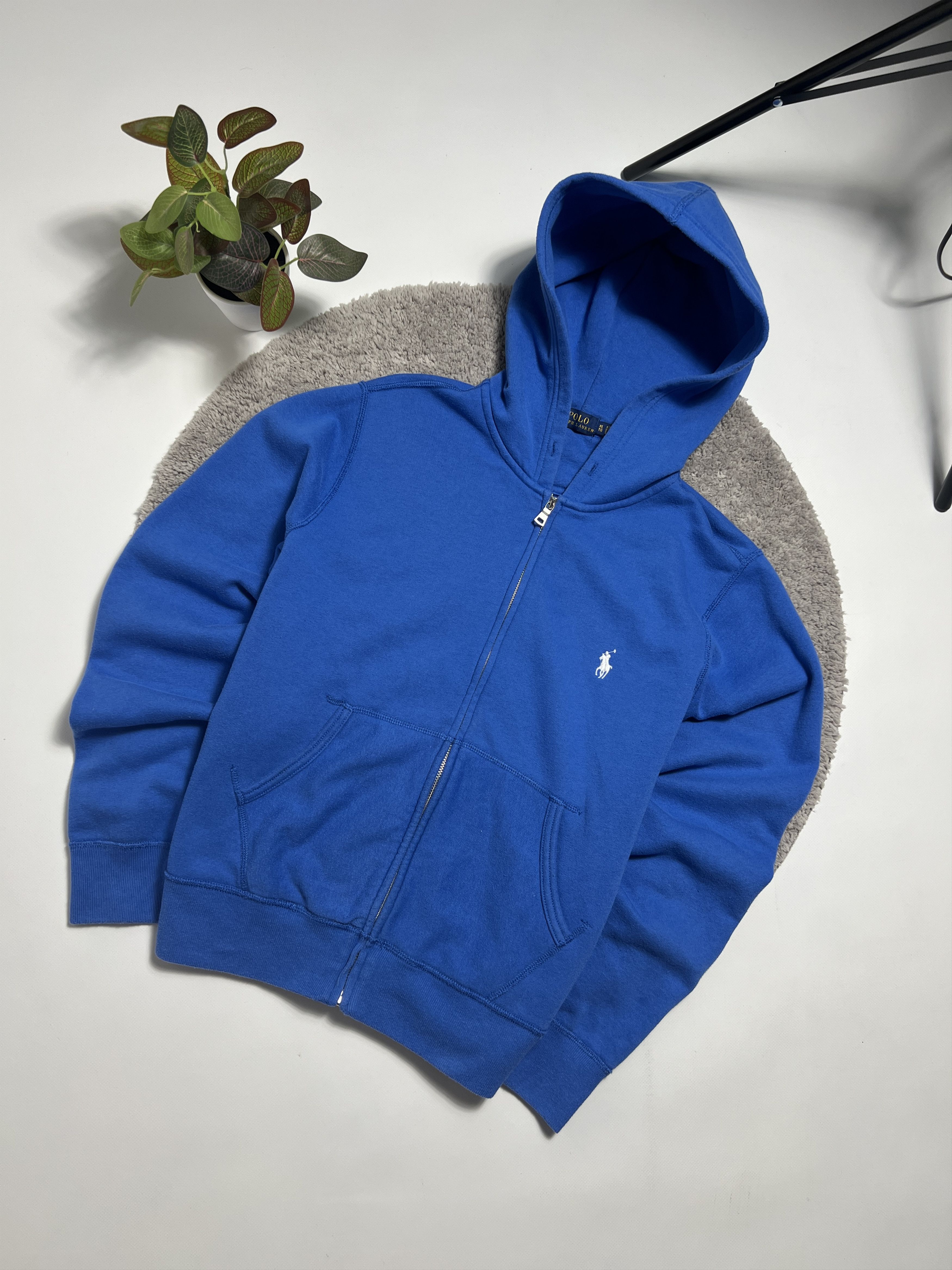 Polo Ralph Lauren Vintage Polo Ralph Lauren Zip Up Hoodie Size US S / EU 44-46 / 1 - 1 Thumbnail