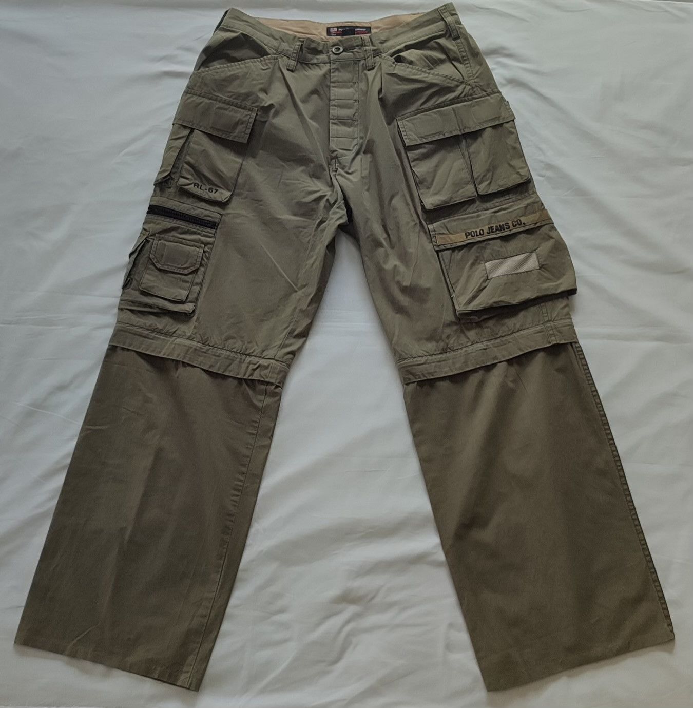 Polo Ralph Lauren Vintage 90s/Y2K Polo Jeans Ralph Lauren Convertible Pants Size US 30 / EU 46 - 1 Thumbnail