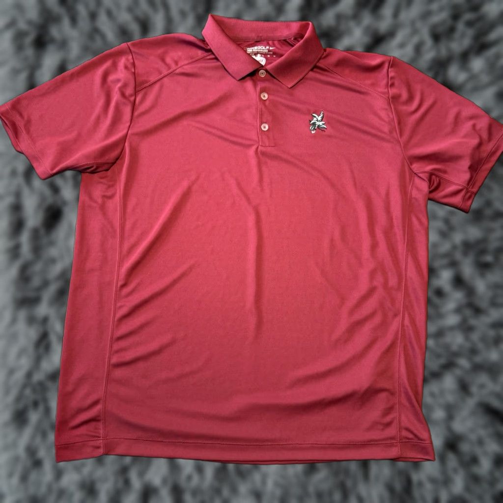 Nike Nike Polo Shirt Mens XL Golf Red Laurel Valley Golf Club USS US Steel Polo Shirt Mens XL Red Laurel Valley Golf Club USS US Steel Nike Size US XL / EU 56 / 4 - 1 Thumbnail