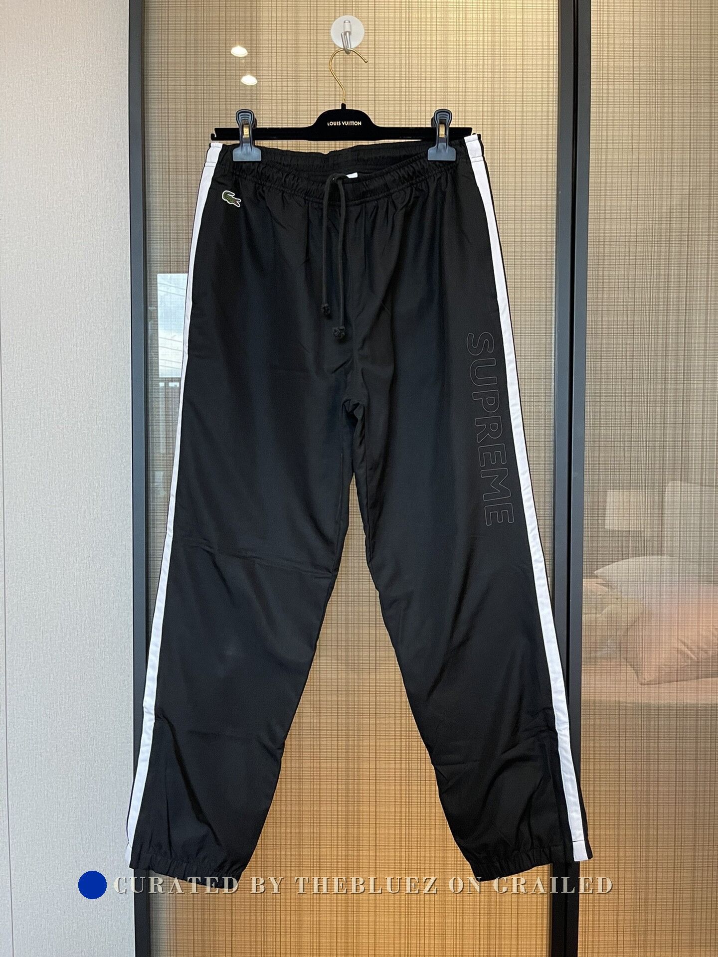 Supreme Supreme Lacoste Collaborative Sweatpants Size US 26 / EU 42 - 1 Thumbnail