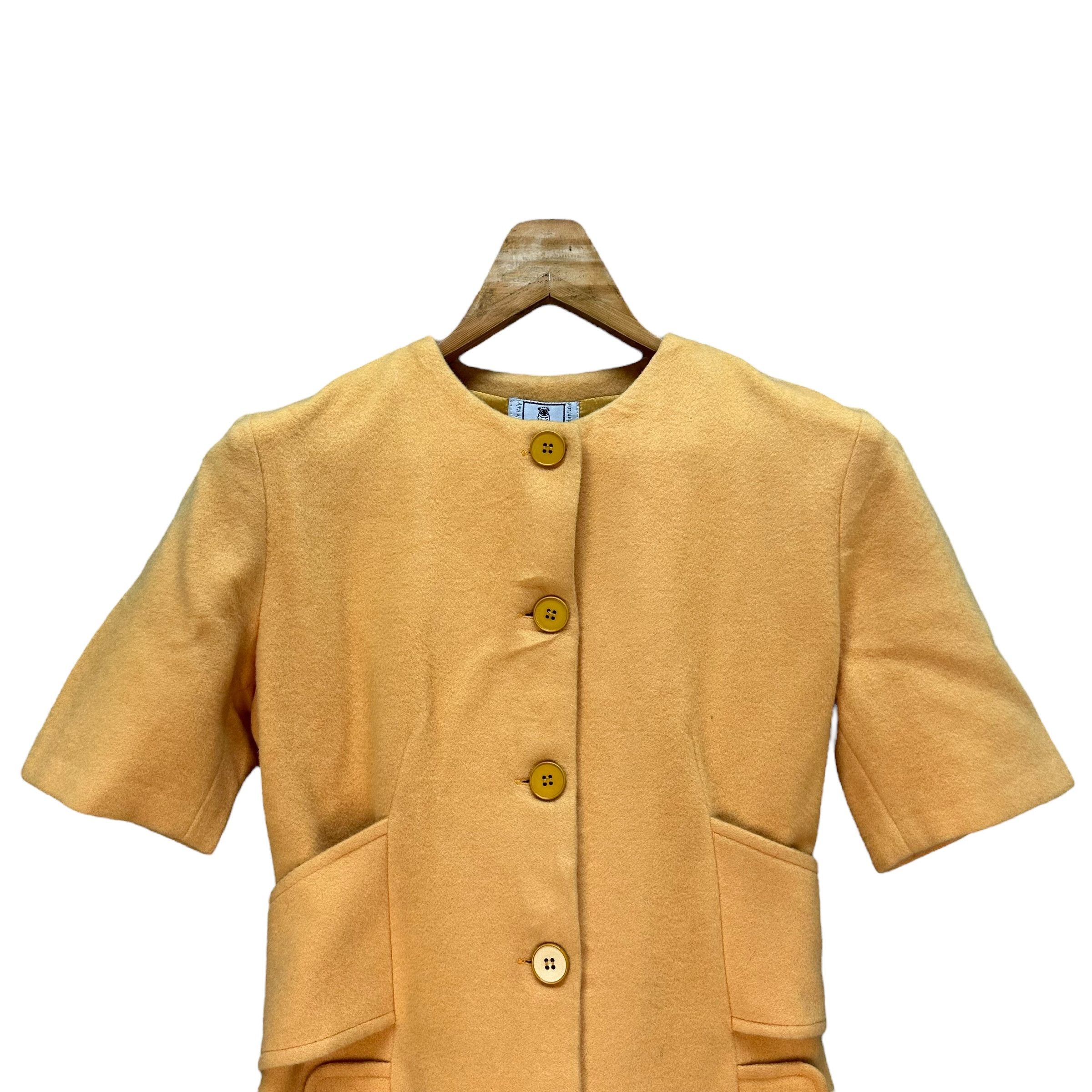 Oliver Spencer OLIVER Made in Italy Wool Belted Blouse #A63-1516 Size M / US 6-8 / IT 42-44 - 2 Thumbnail