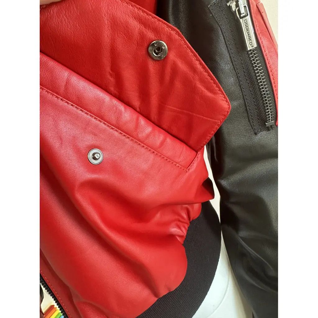 Dsquared2 New 100% leather jacket Dsquared2 size S Size S / US 4 / IT 40 - 6 Thumbnail