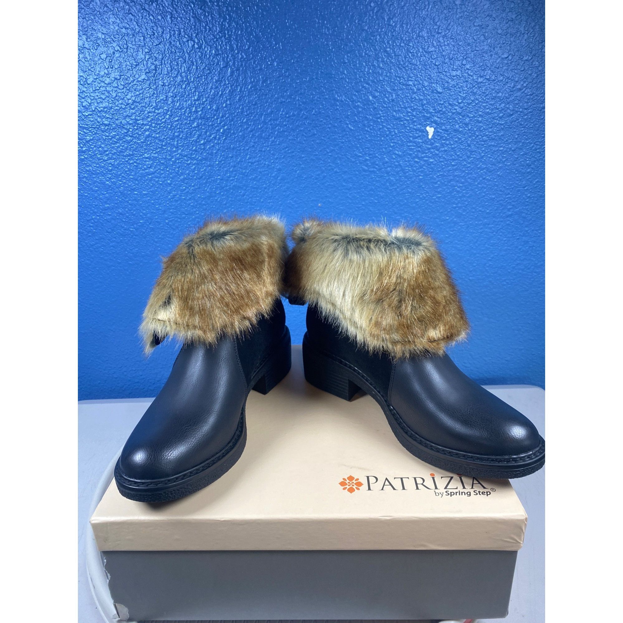Other New Patrizia Spring Step W's 41 Black Leather Microsuede CON Size US 10 / IT 40 - 9 Thumbnail
