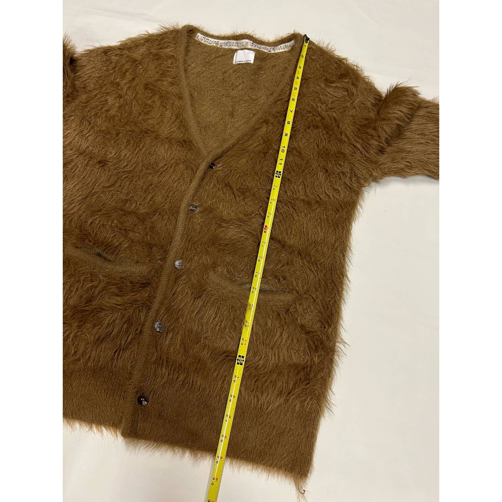 Number (N)ine Number Nine Mohair Fur Shag Cardigan Size US S / EU 44-46 / 1 - 6 Thumbnail
