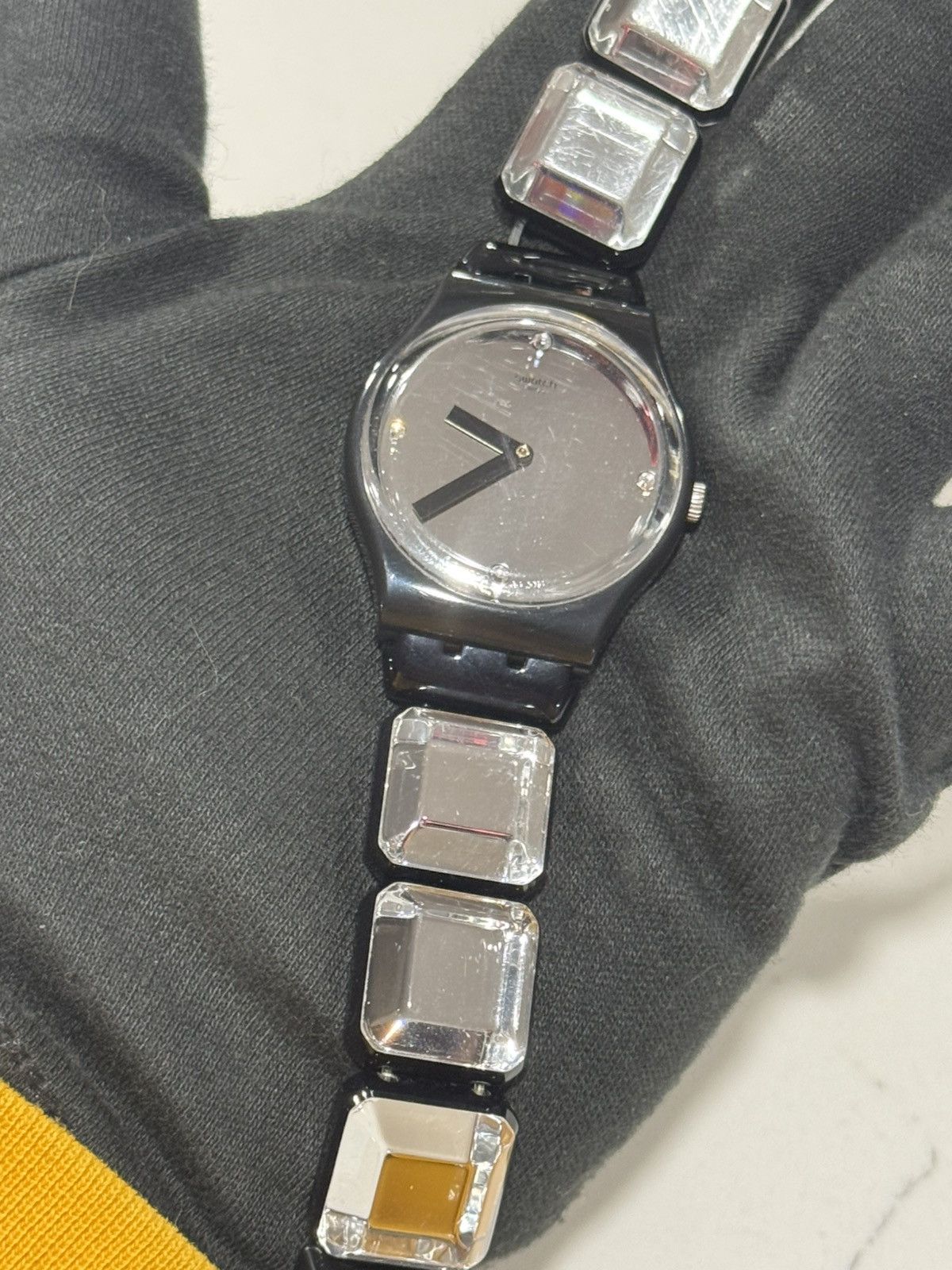 Swatch Swatch LUXY-SQUARE GB300B wrist watch Size ONE SIZE - 11 Thumbnail