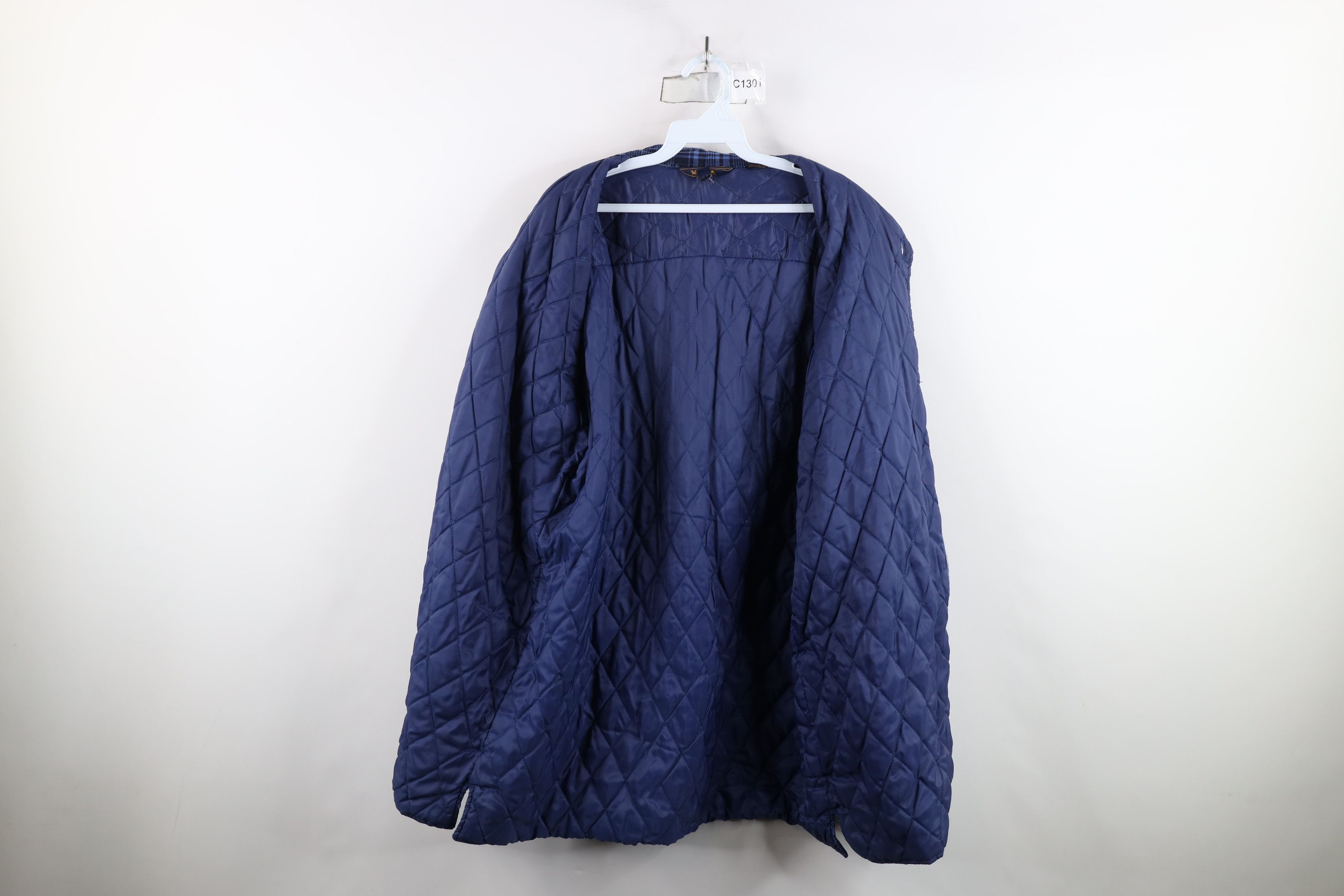 Vintage Vintage 70s Streetwear Quilted Flannel Shirt Jacket Size US L / EU 52-54 / 3 - 11 Thumbnail