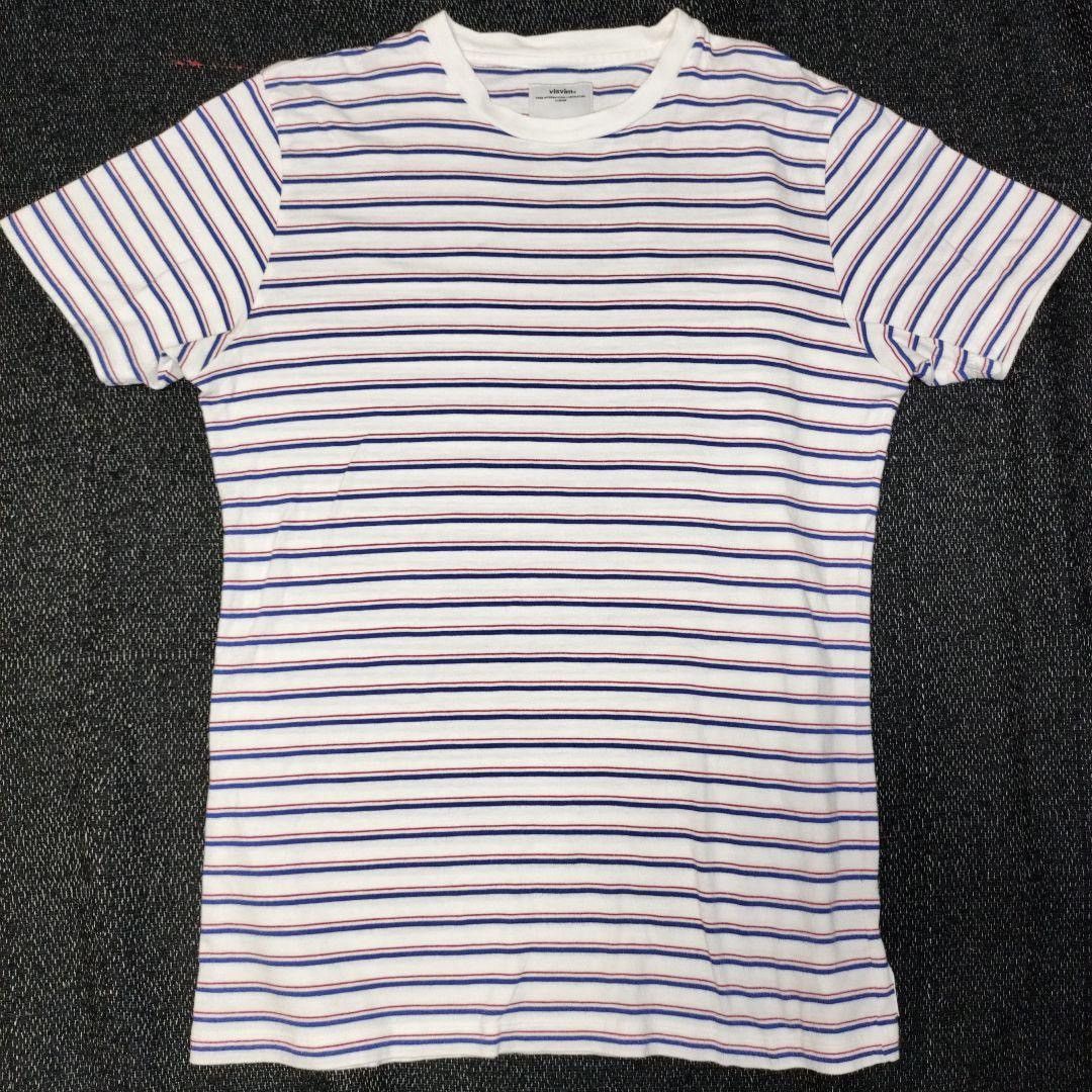 Visvim Striped Tee Shirt Size US S / EU 44-46 / 1 - 1 Thumbnail