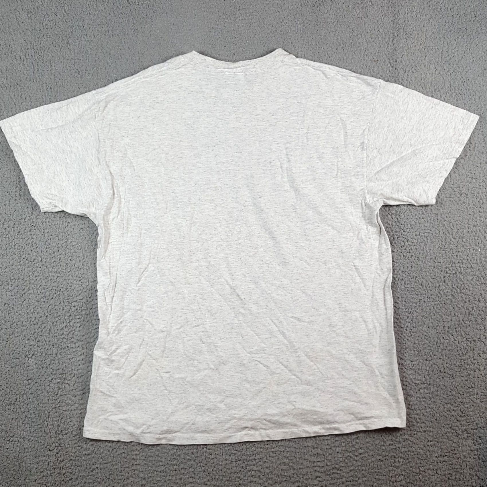 Delta Vintage Delta T-Shirt Men XL gray 90s Cartoon Bear Farm Tractor Equipment Workwear Shirt Size US XL / EU 56 / 4 - 6 Thumbnail