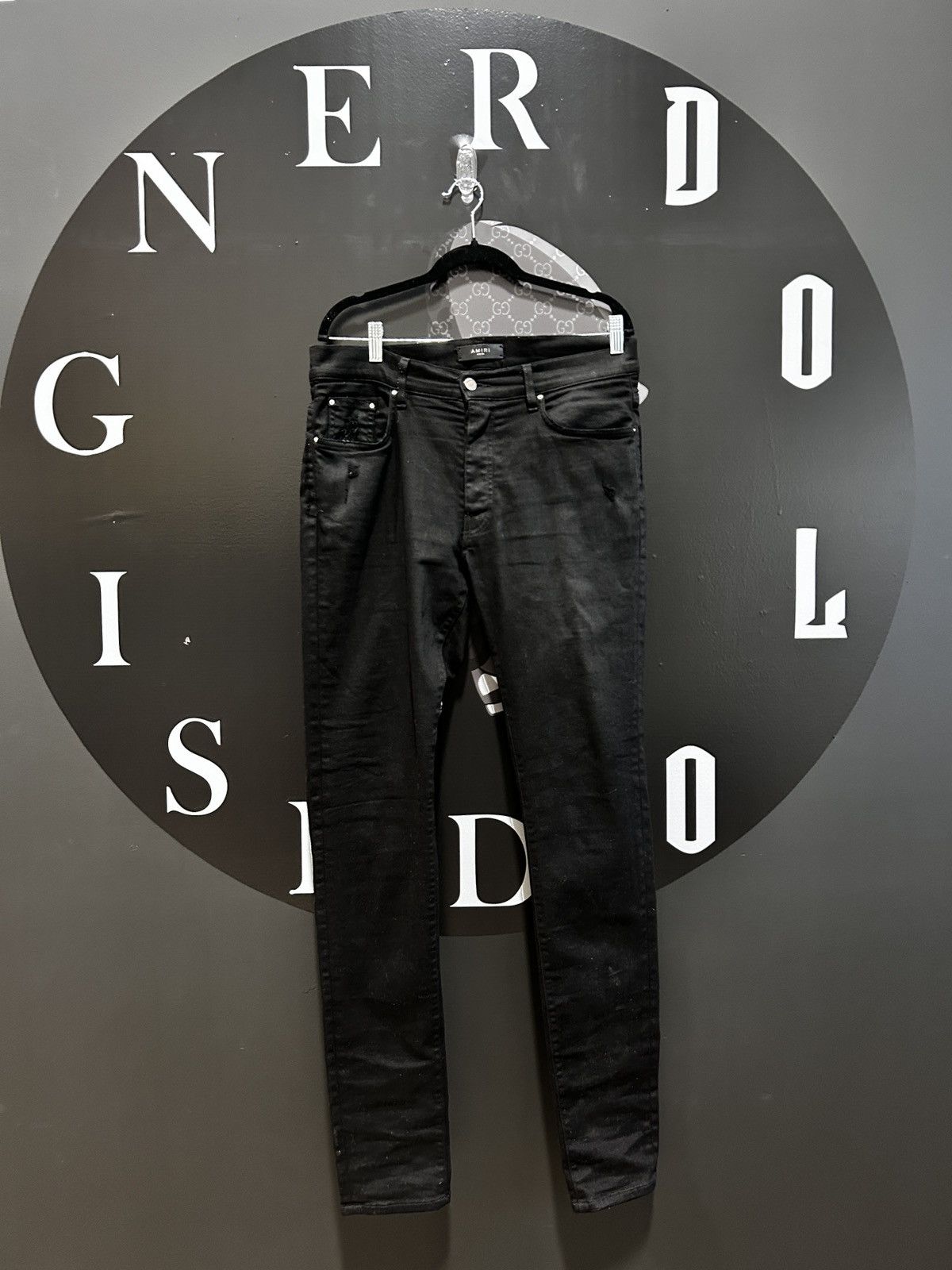 Amiri jeans Size 34 All Black
