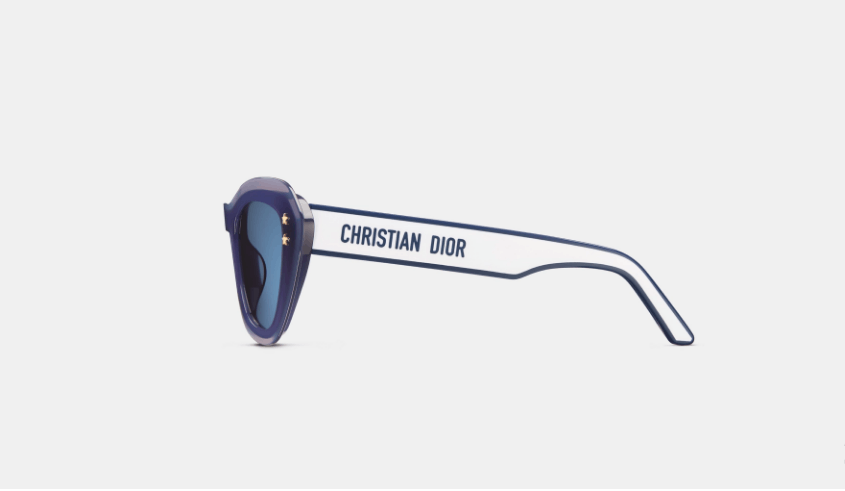 Dior o1w1db10525 Size : OS / DPFCB3 B3U Sunglasses in Blue Size ONE SIZE - 3 Thumbnail