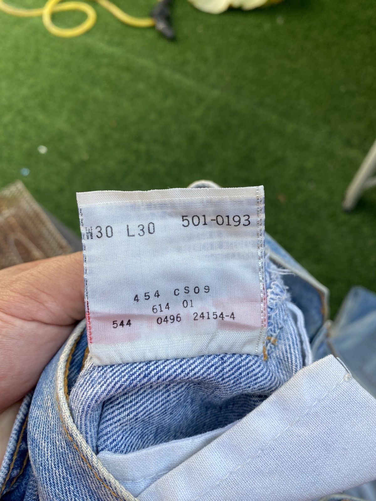 Levi's × Levi's Vintage Clothing × Vintage W31x30.5 vintage levi's 501 made in USA faded Size US 31 - 6 Thumbnail