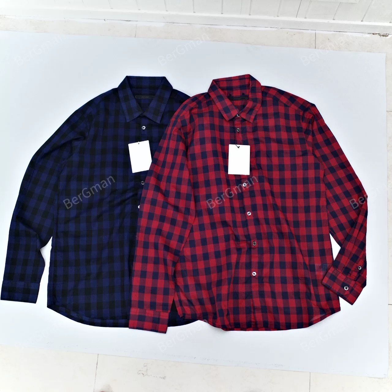 Sophnet. SOPHNET. Indigo Plaid B.D Shirt Size US L / EU 52-54 / 3 - 1 Thumbnail