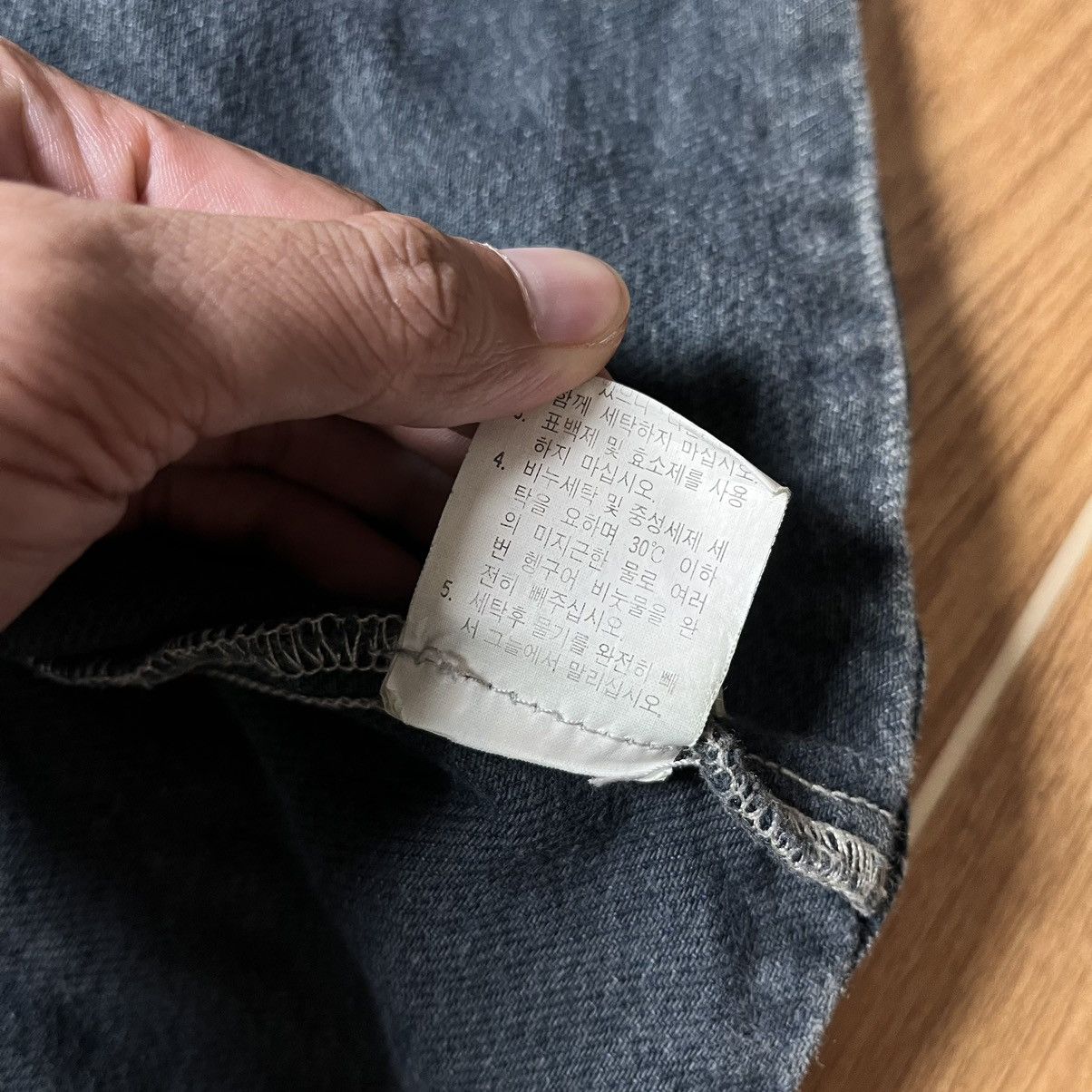 Japanese Brand Archive Hi-Tek Designs London by Alexander Denim Jacket Size US L / EU 52-54 / 3 - 15 Thumbnail