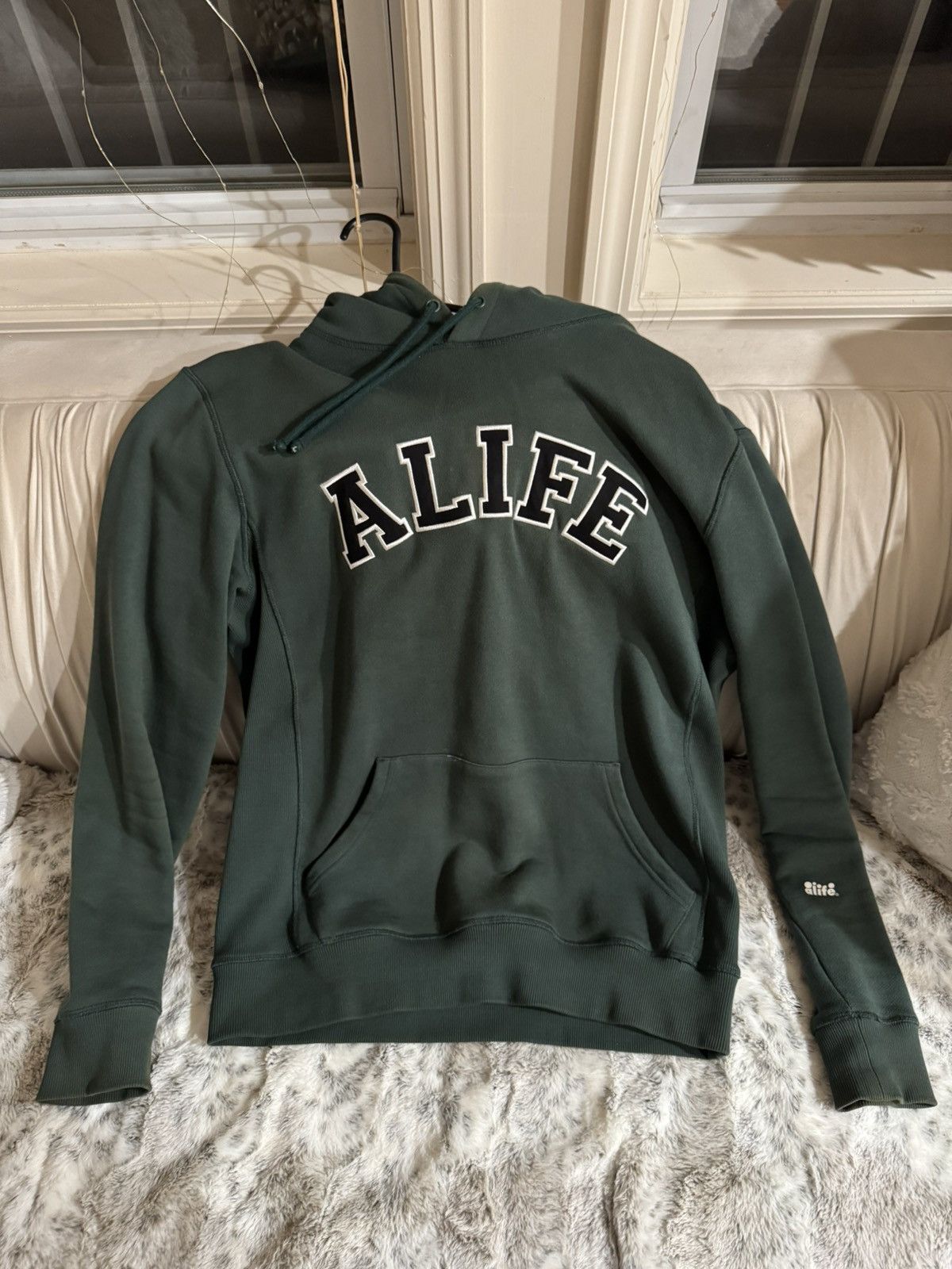 Alife × Supreme A-life “Hunter green” Logo hoodie size Medium Size US M / EU 48-50 / 2 - 1 Thumbnail