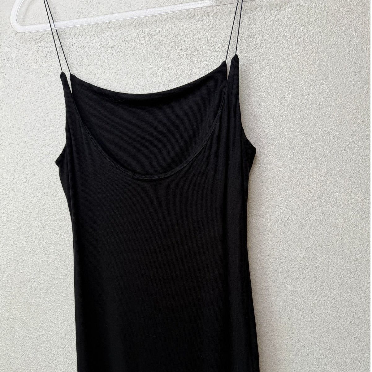 Other NWT Commense Black Ribbed Side Slit Midi Dress XL Size XL / US 12-14 / IT 48-50 - 8 Thumbnail