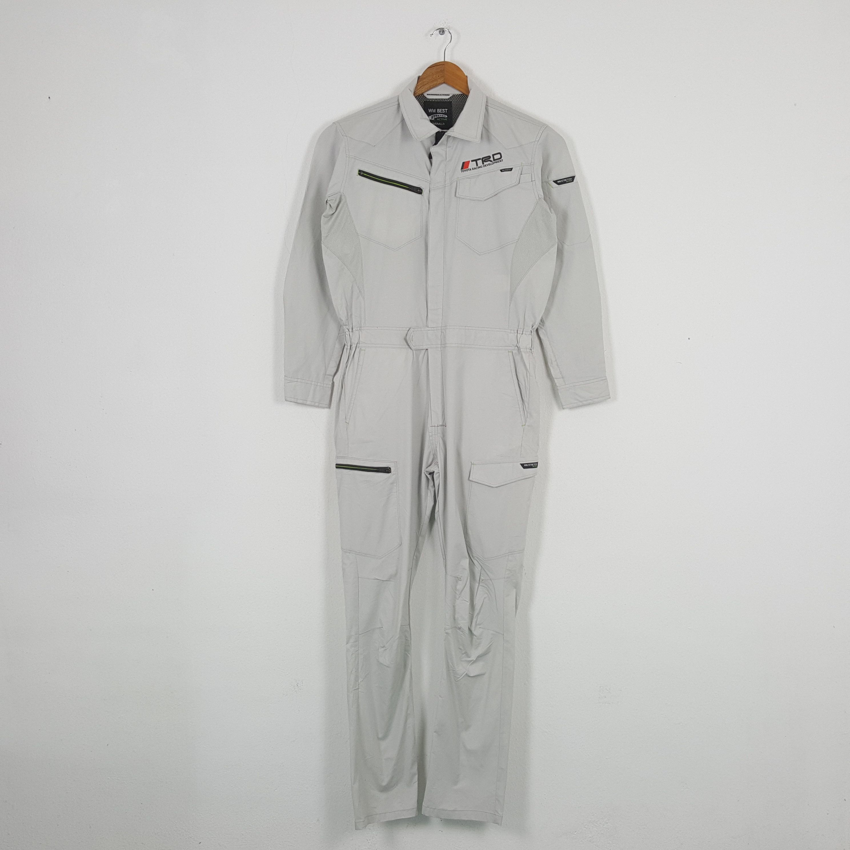 Japanese Brand × Vintage Vintage TRD Toyota Motor Sports Racing Coverall C286N17 Size US M / EU 48-50 / 2 - 4 Thumbnail