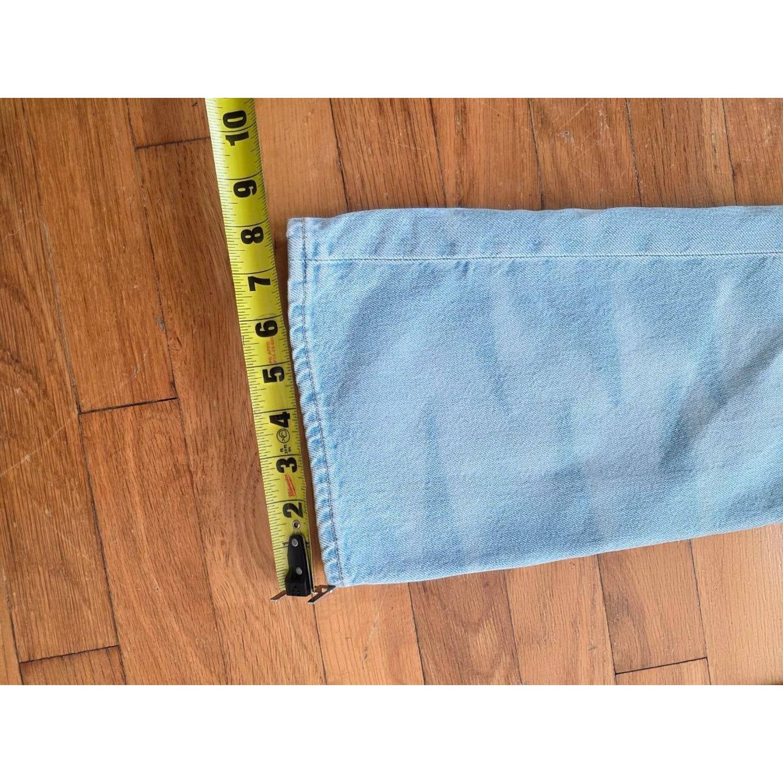 Weekday Weekday Ultra LowJeans Light Wash Sz 24 A001615 Size 24" / US 00 / IT 34 - 9 Thumbnail