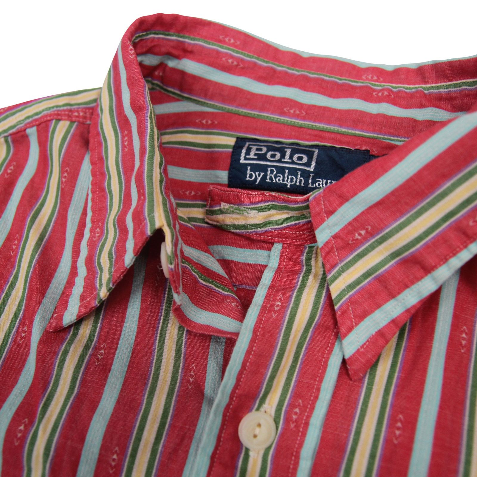 Polo Ralph Lauren × Vintage Vintage Polo Ralph Lauren Allover Print Pastel Western Shirt Size US M / EU 48-50 / 2 - 4 Thumbnail